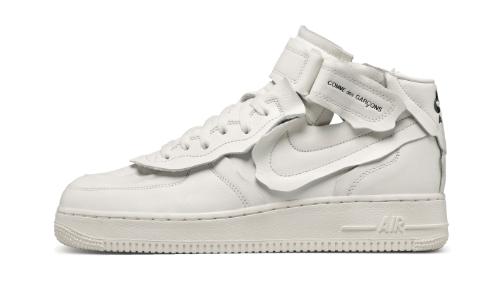 Nike Air Force 1 Mid Comme des Garçons White