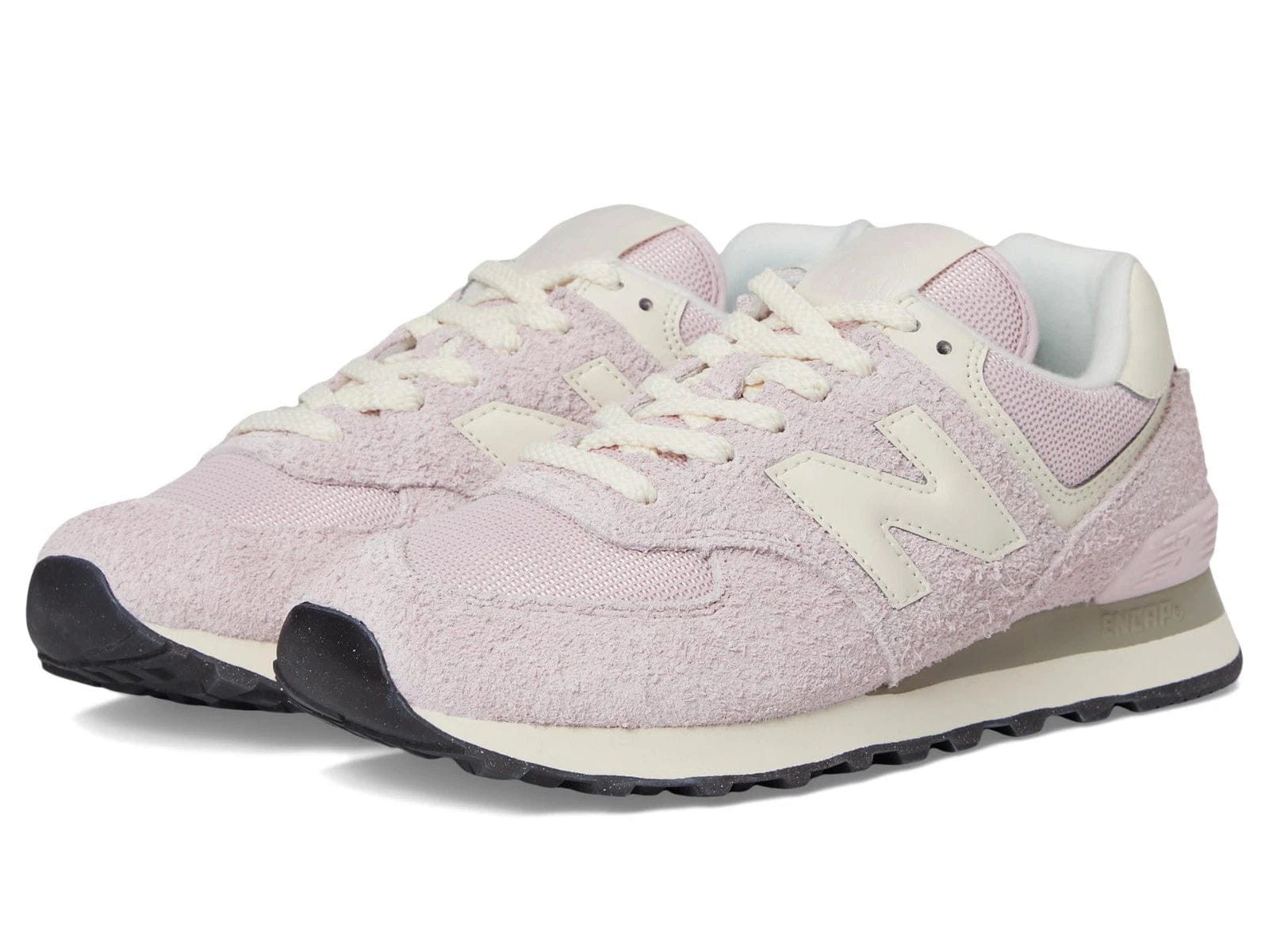 New Balance 574 WL574CPP Sneaker Womens Rose Sugar Suede Lifestyle Shoes MEW1851