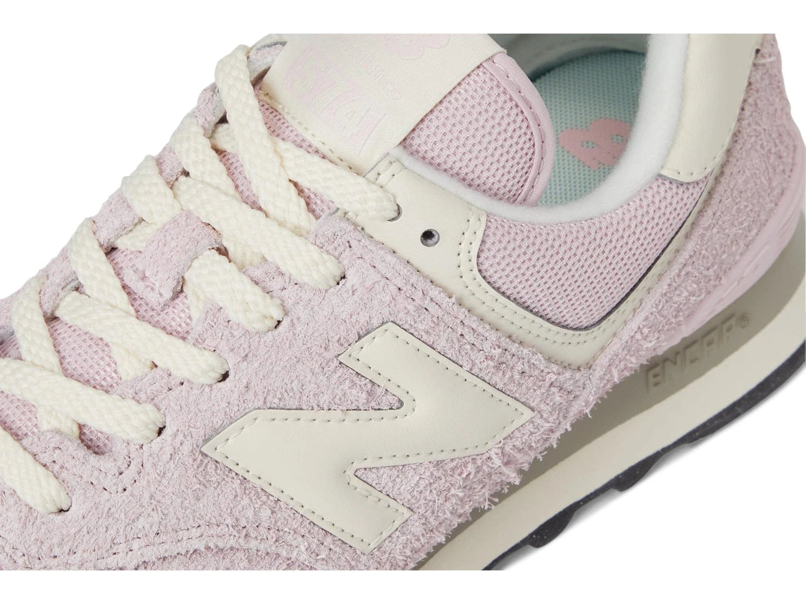 New Balance 574 WL574CPP Sneaker Womens Rose Sugar Suede Lifestyle Shoes MEW1851
