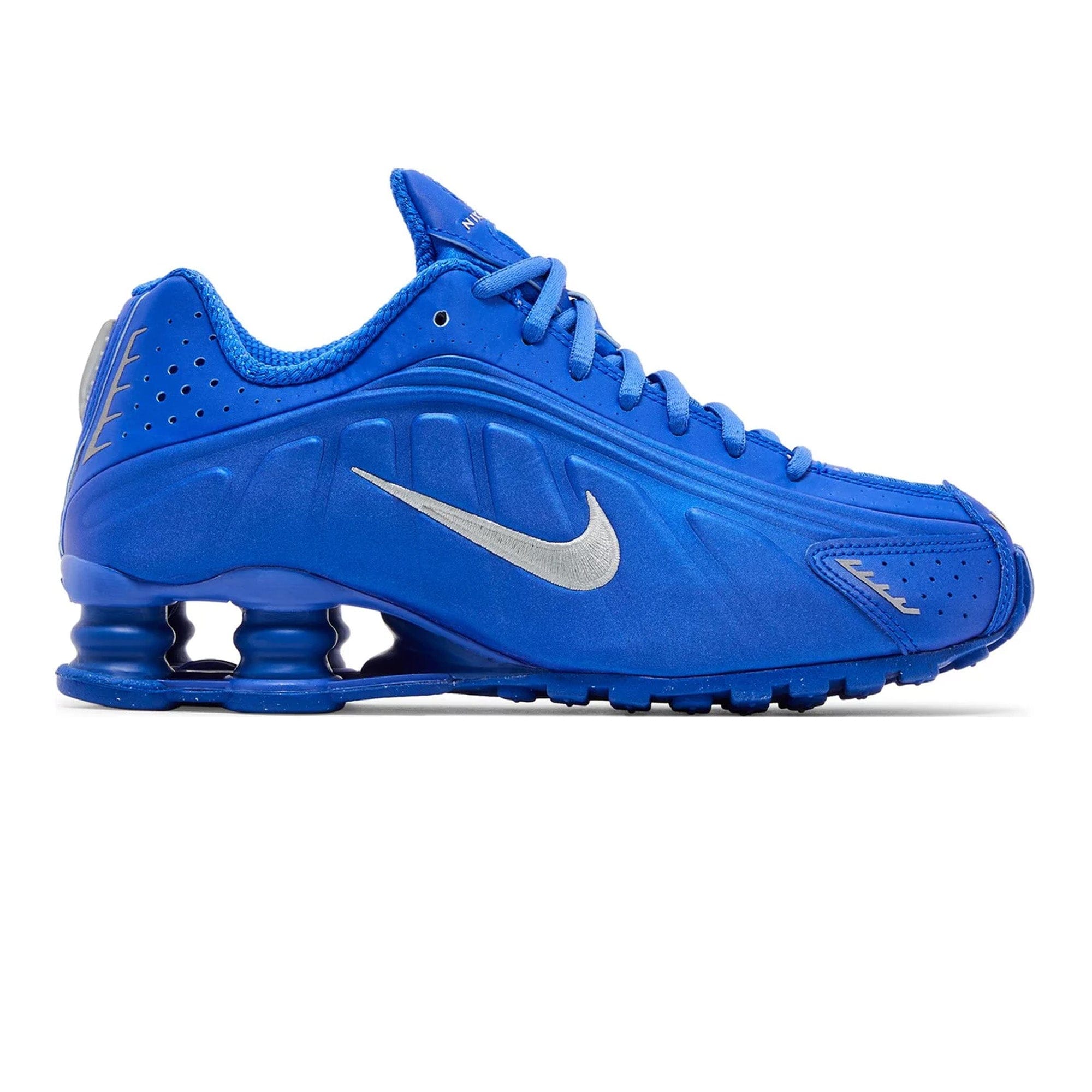 Nike Shox R4 Racer Blue Metallic Silver Women's (2024)