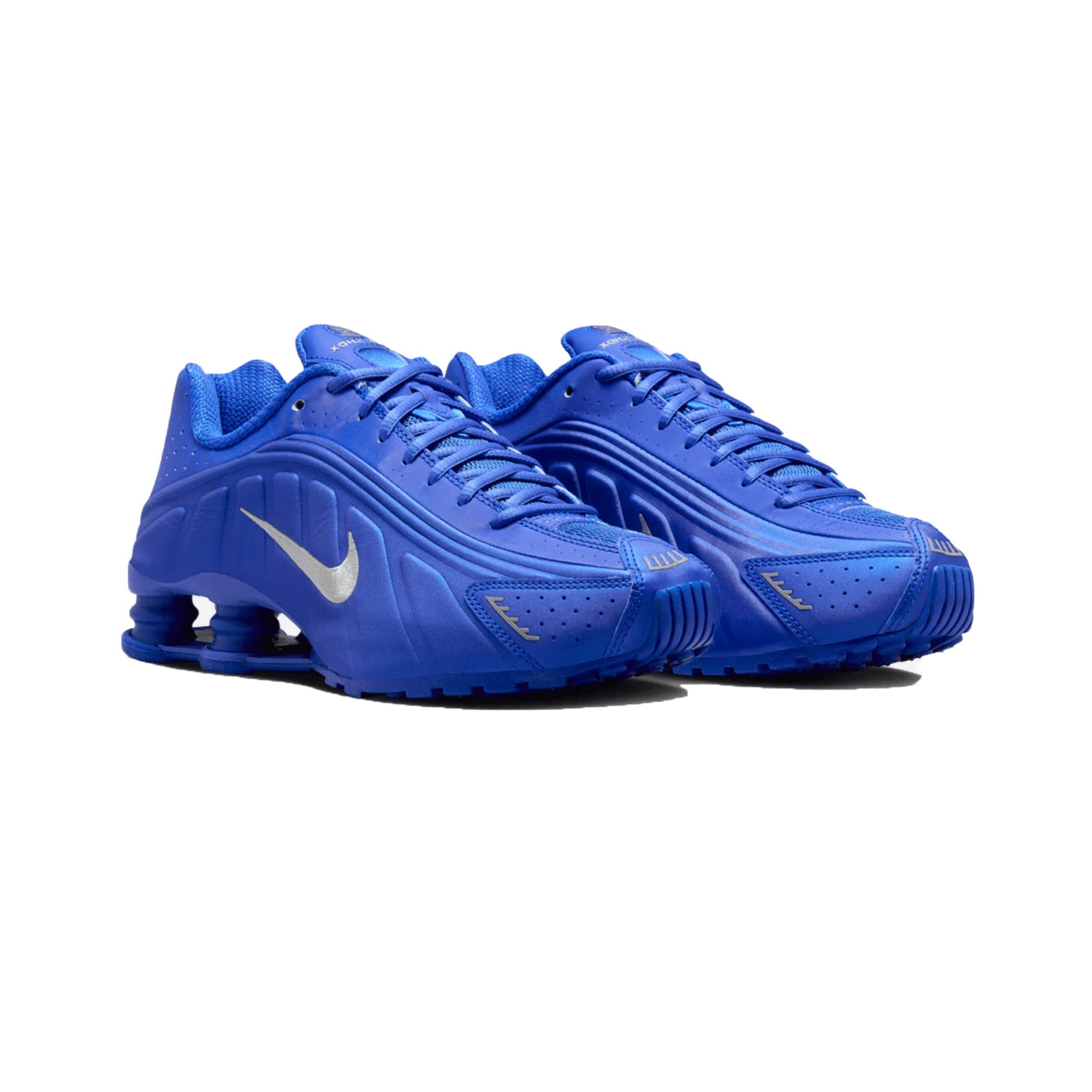 Nike Shox R4 Racer Blue Metallic Silver Women's (2024)