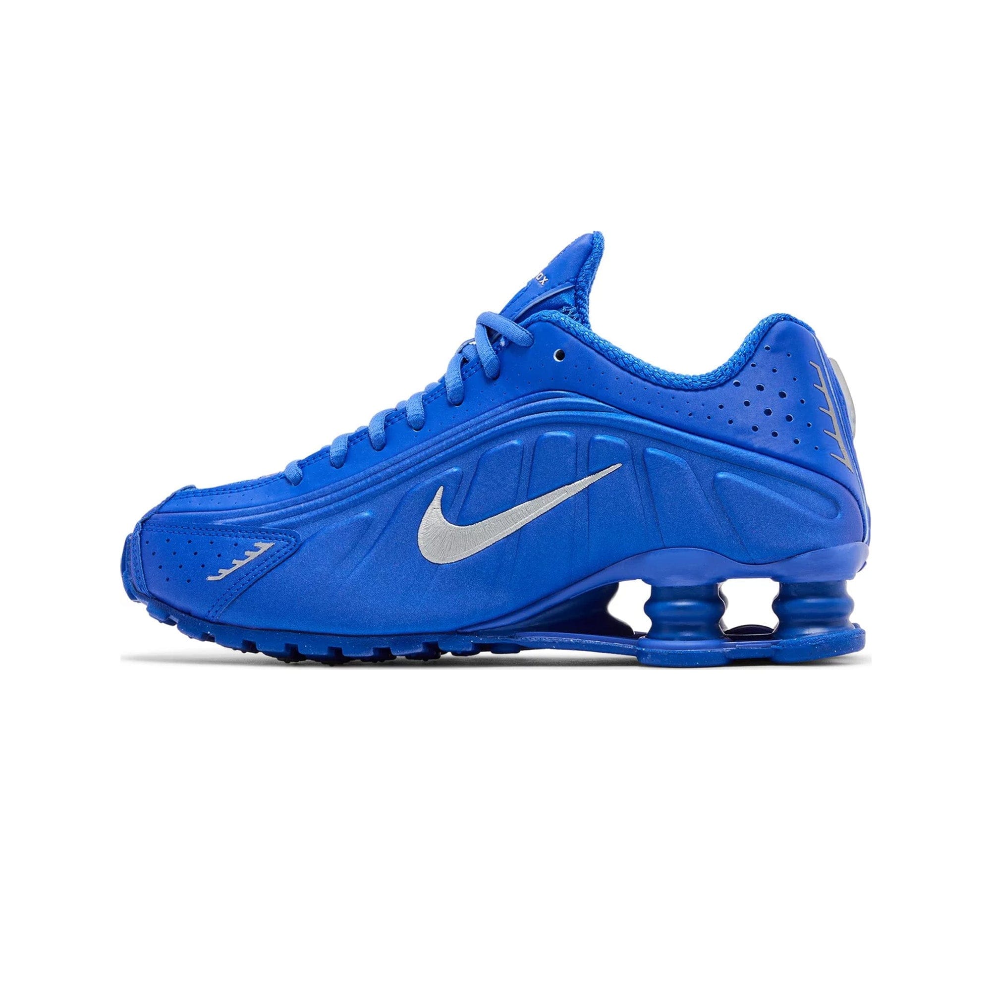 Nike Shox R4 Racer Blue Metallic Silver Women's (2024)