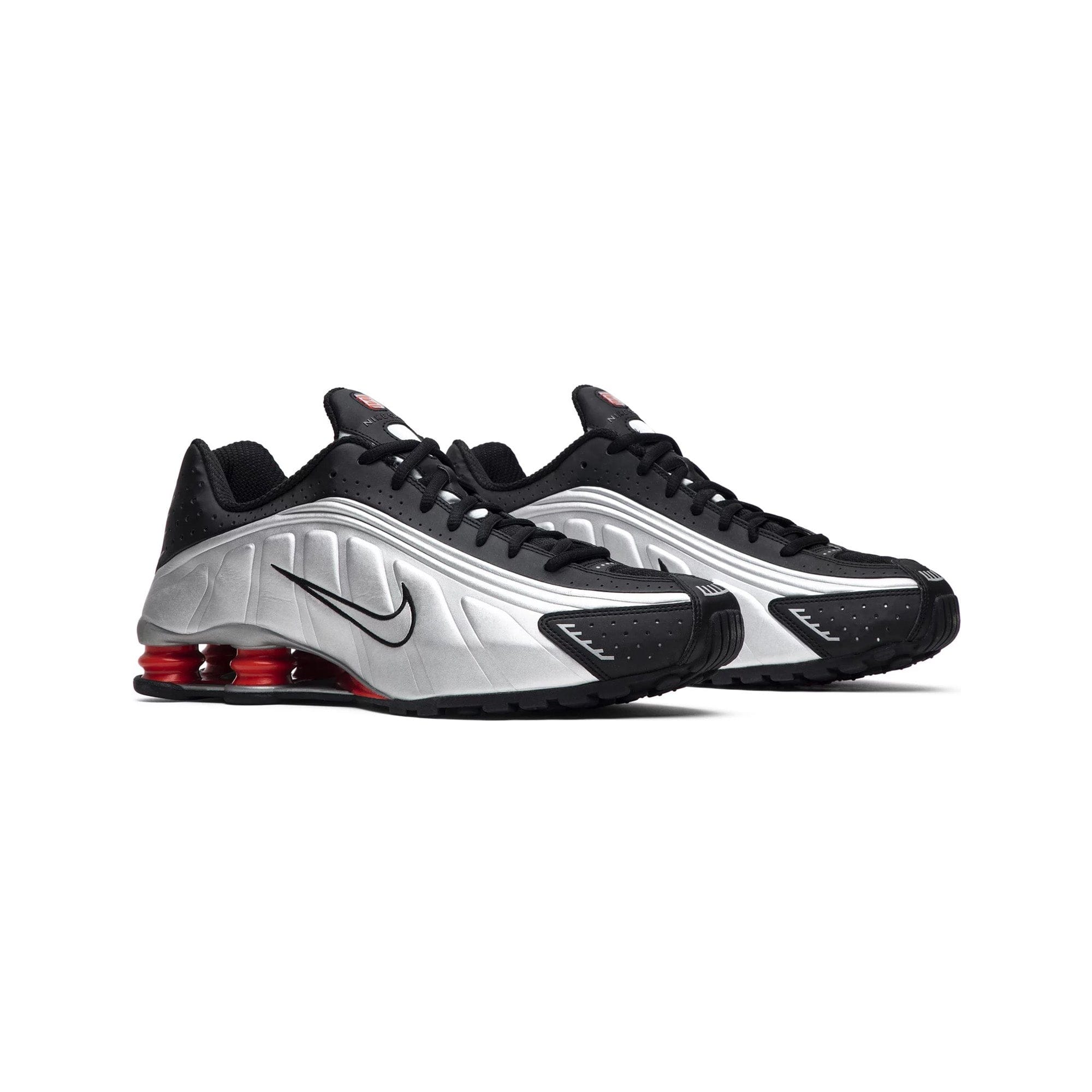 Nike Shox R4 Black Metallic Silver (2018)