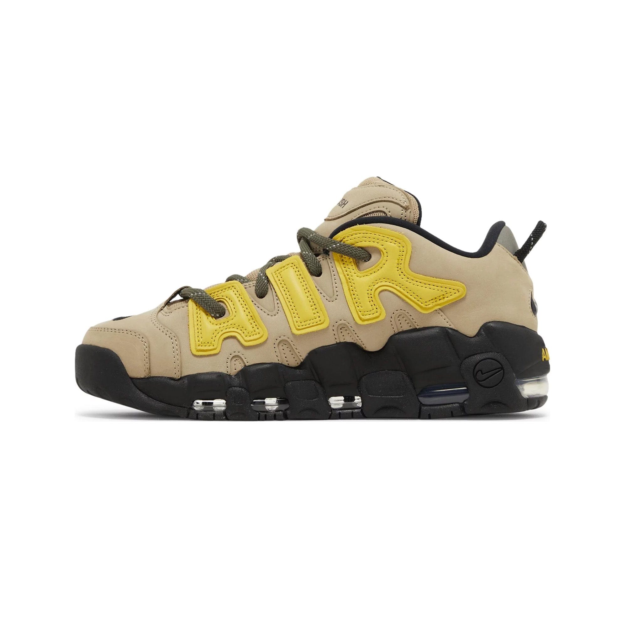 Nike Air More Uptempo Low AMBUSH Vivid Sulfur Limestone (2023)