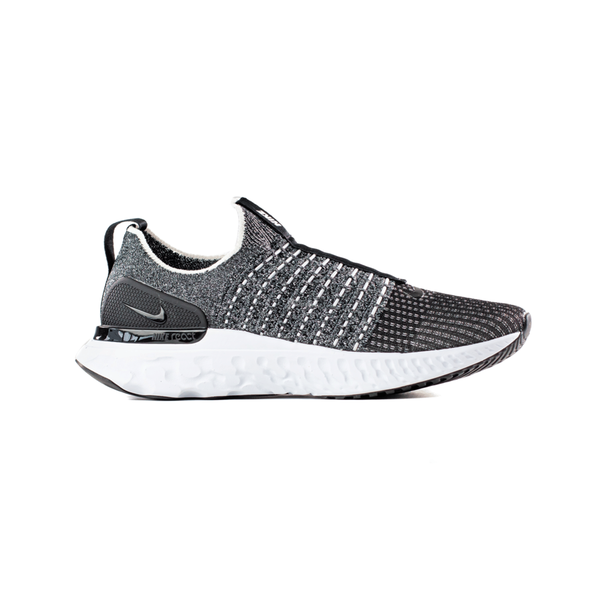 Nike React Phantom Run Flyknit 2 Black White Blend (2020)