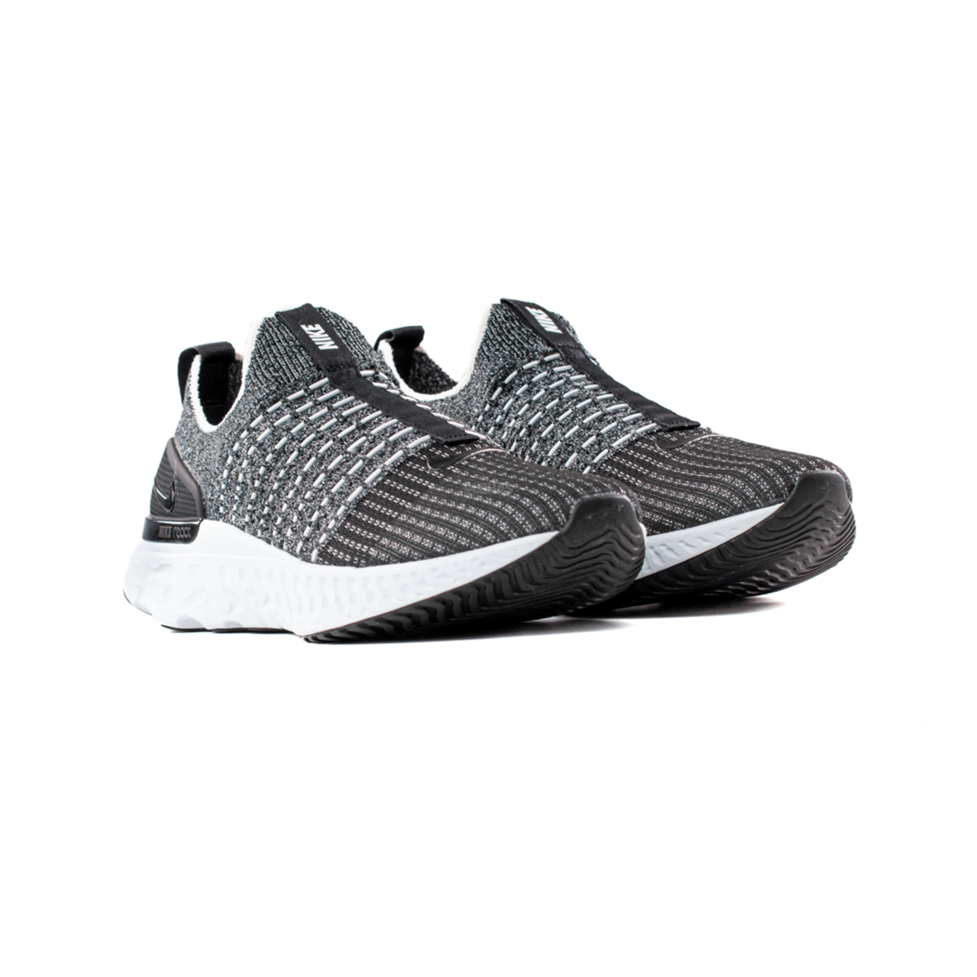 Nike React Phantom Run Flyknit 2 Black White Blend (2020)