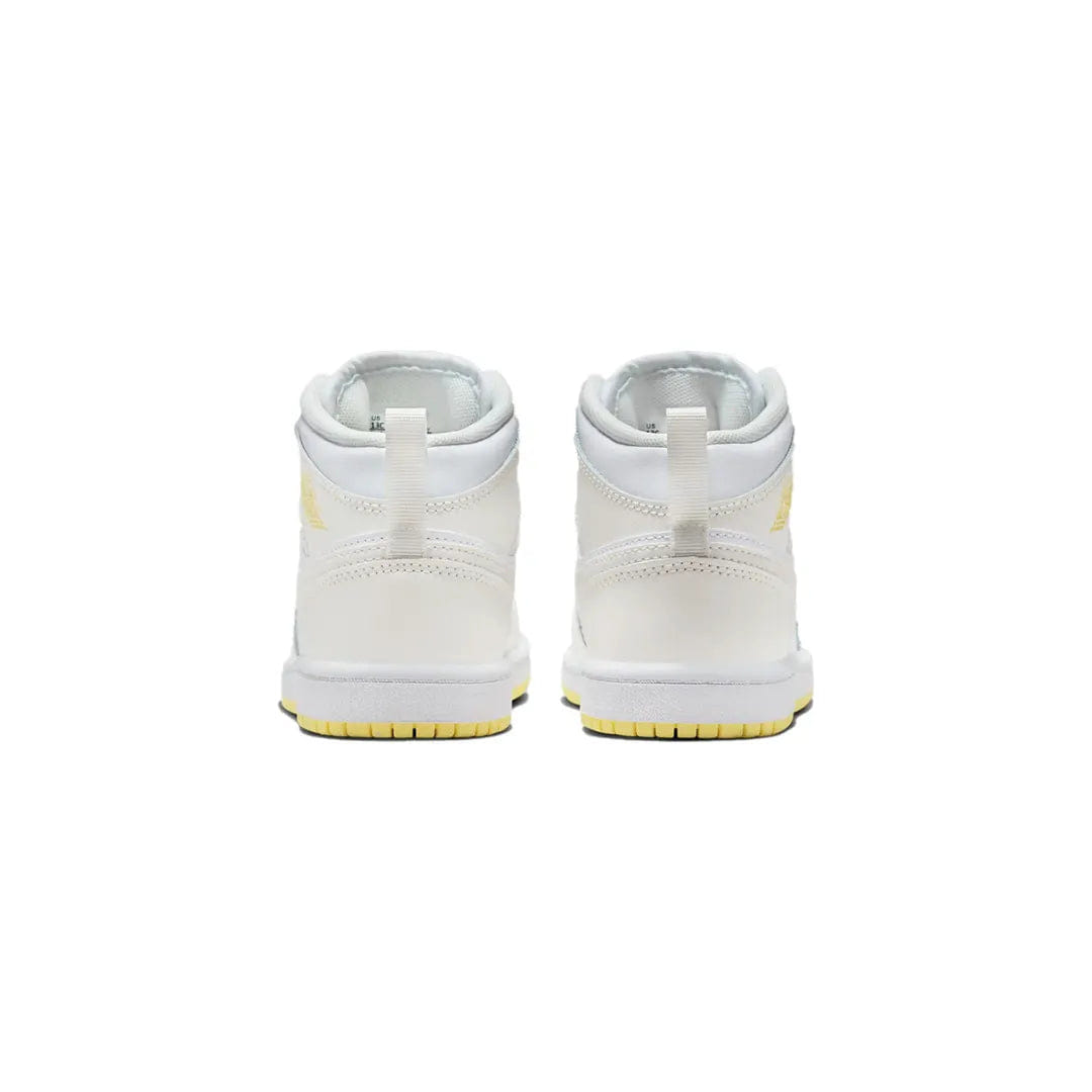 Air Jordan Jordan 1 Mid Sail Light Laser Orange (PS)