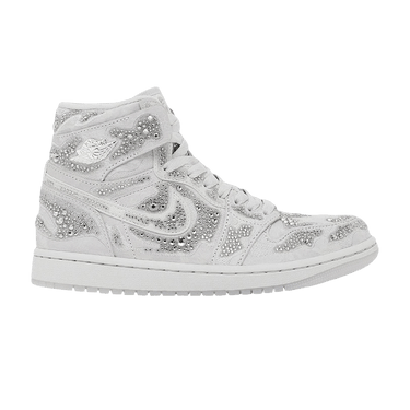 Air Jordan Swarovski x Wmns Air Jordan 1 High OG Vast Grey