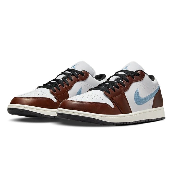 Air Jordan Jordan 1 Retro Low SE Brown Blue Grey (Instant ship)