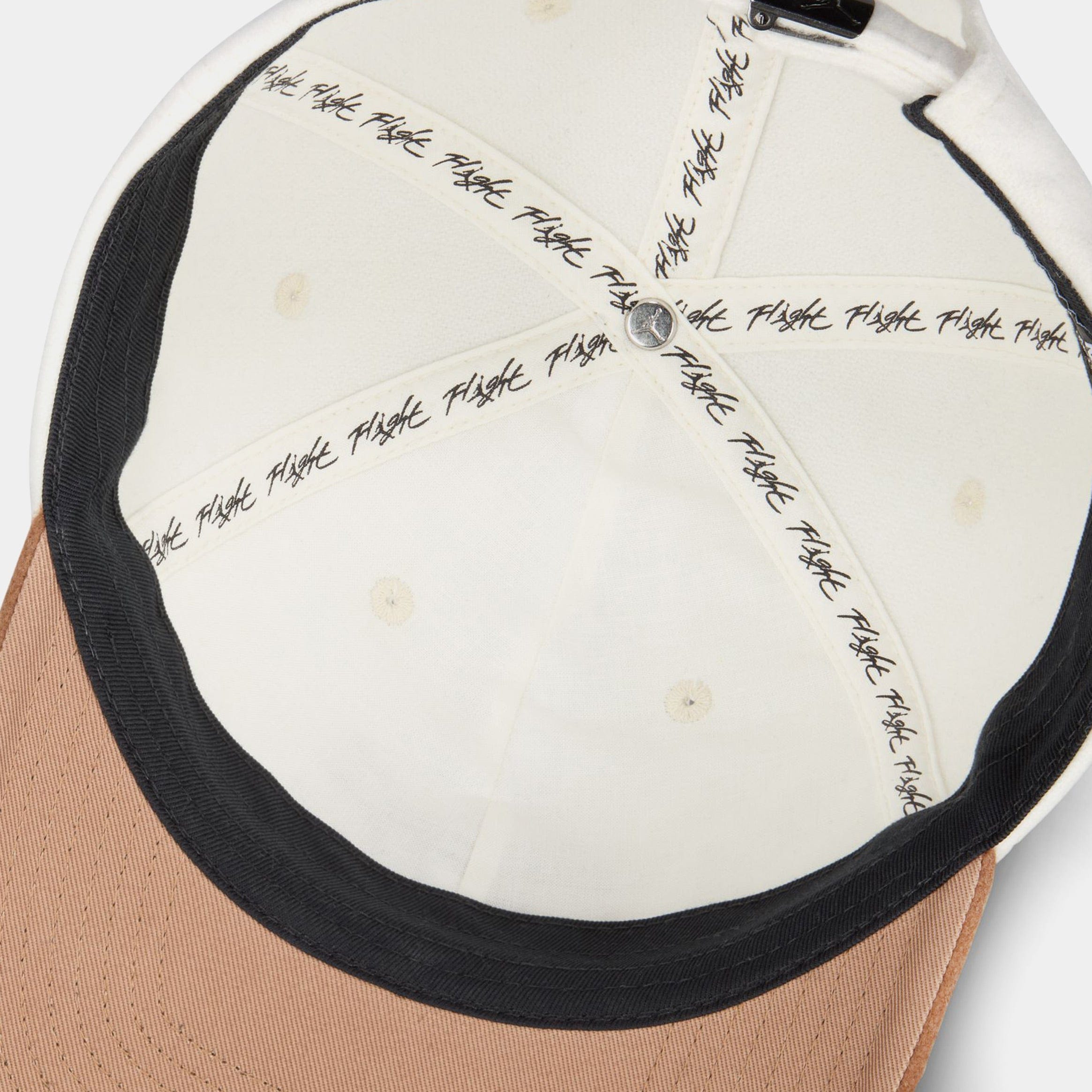 Air Jordan Flight Fly Unstructured Cap Mens Hat (Brown/White)