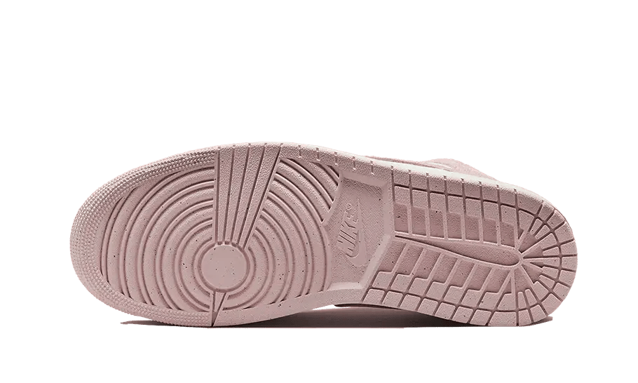 Air Jordan 1 Mid Pink Suede