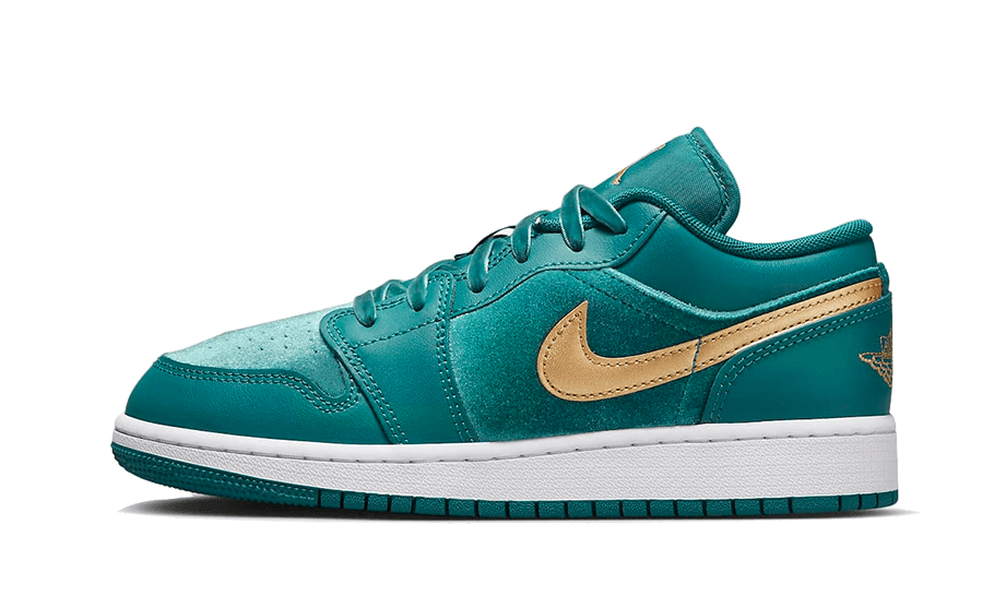 Air Jordan 1 Low Velvet Geode Teal