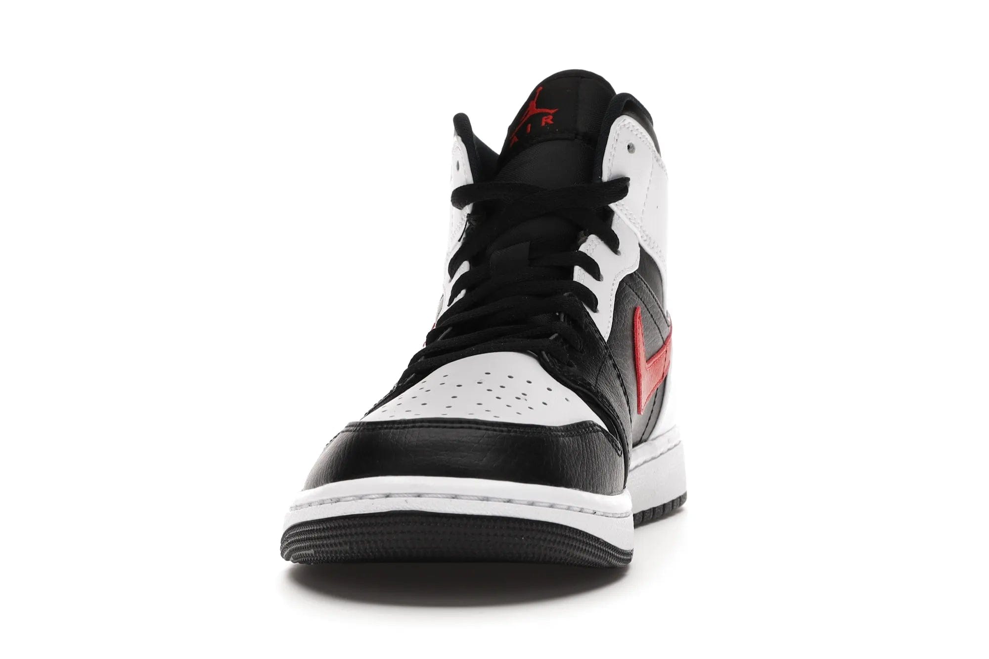 Air Jordan Jordan 1 Mid Black Chile Red White (GS)