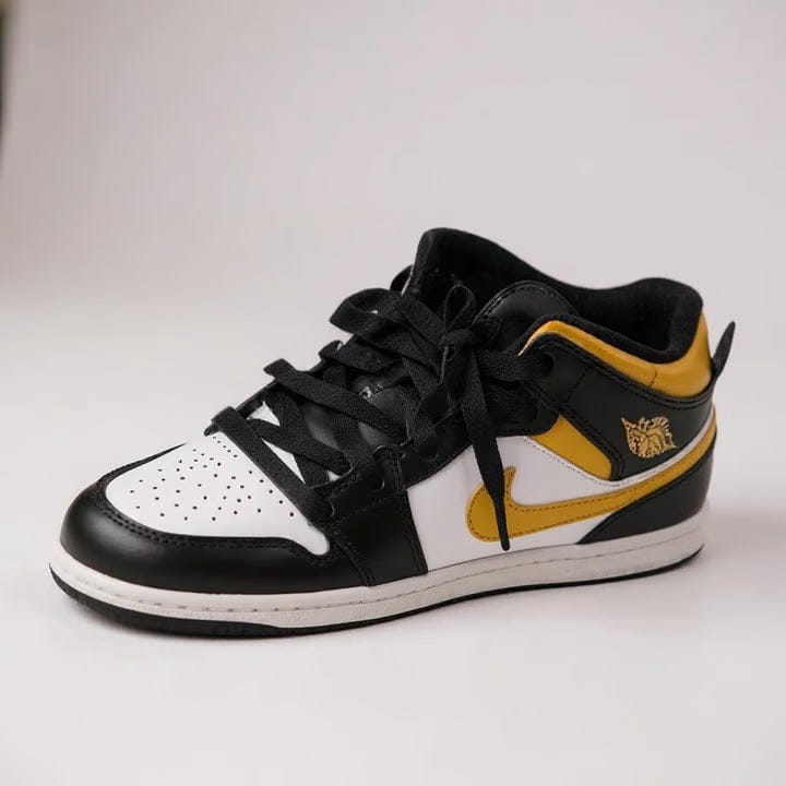 Air Jordan Jordan 1 Mid White Pollen Black