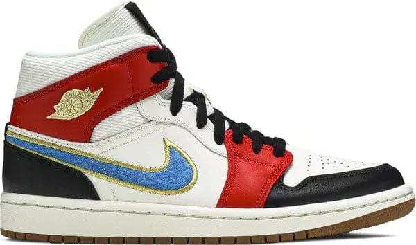 Air Jordan Jordan 1 Mid Let Her Man W Sneakers — Off Kicks India