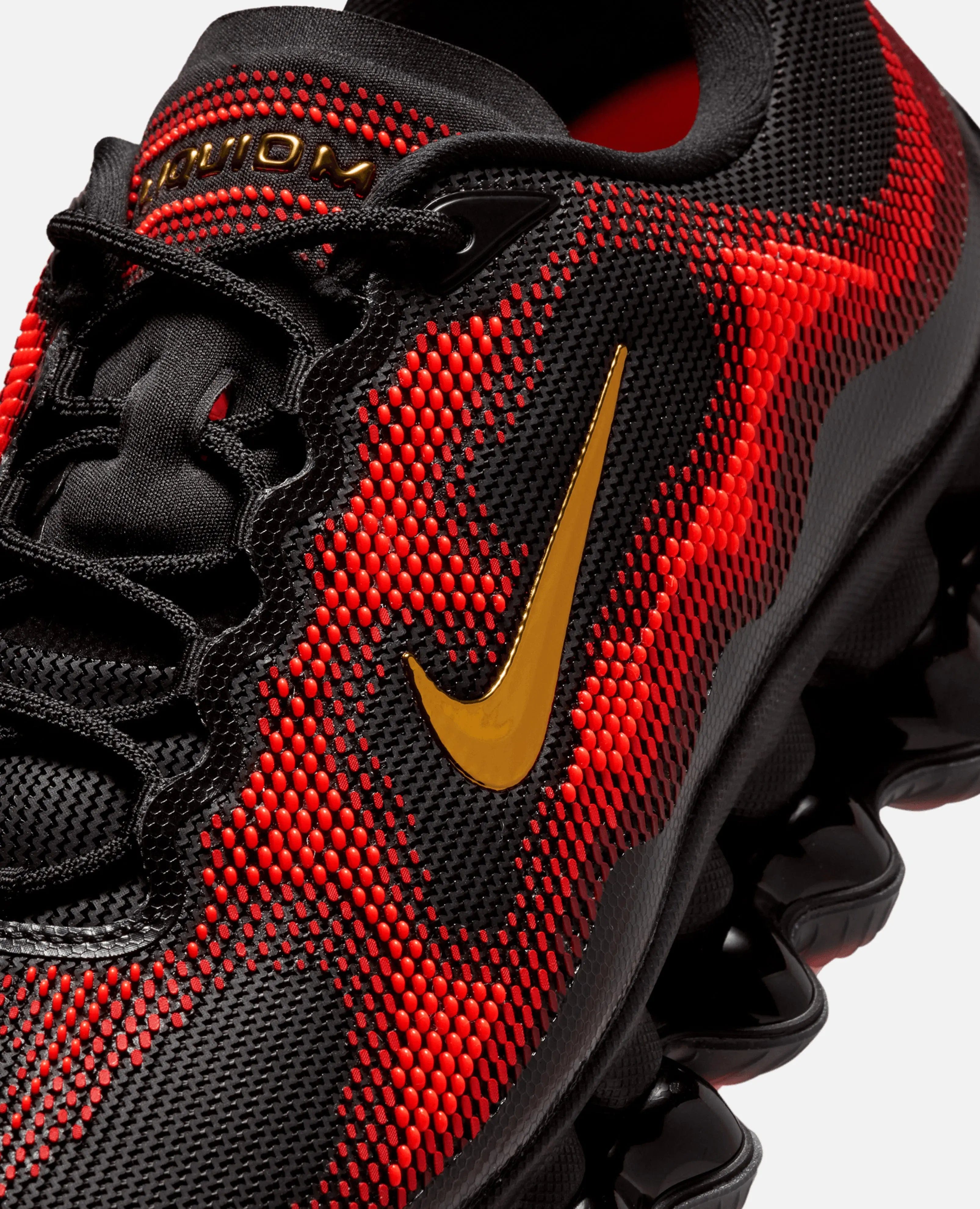 Nike Air Liquid Max (Black/Metallic Gold - Team Red - Fire Red - Breathe Crimson - Clear)