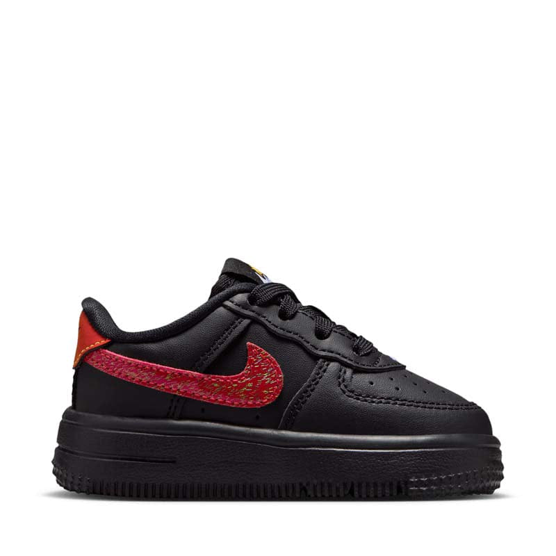 Nike Force 1 Low (TD) - Black/Laser Orange