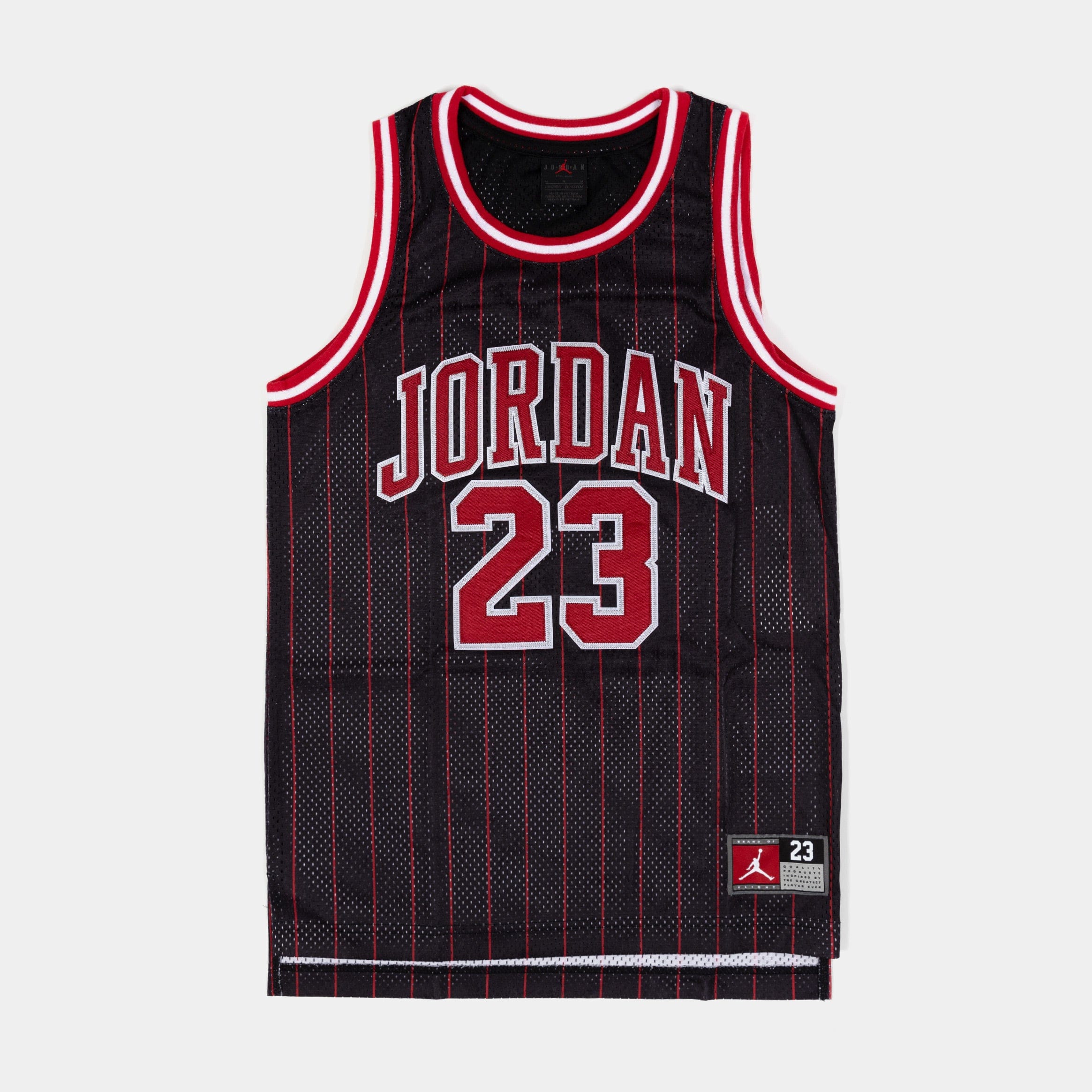 Air Jordan JDN 23 Tank Grade School Jersey (Black/Red)