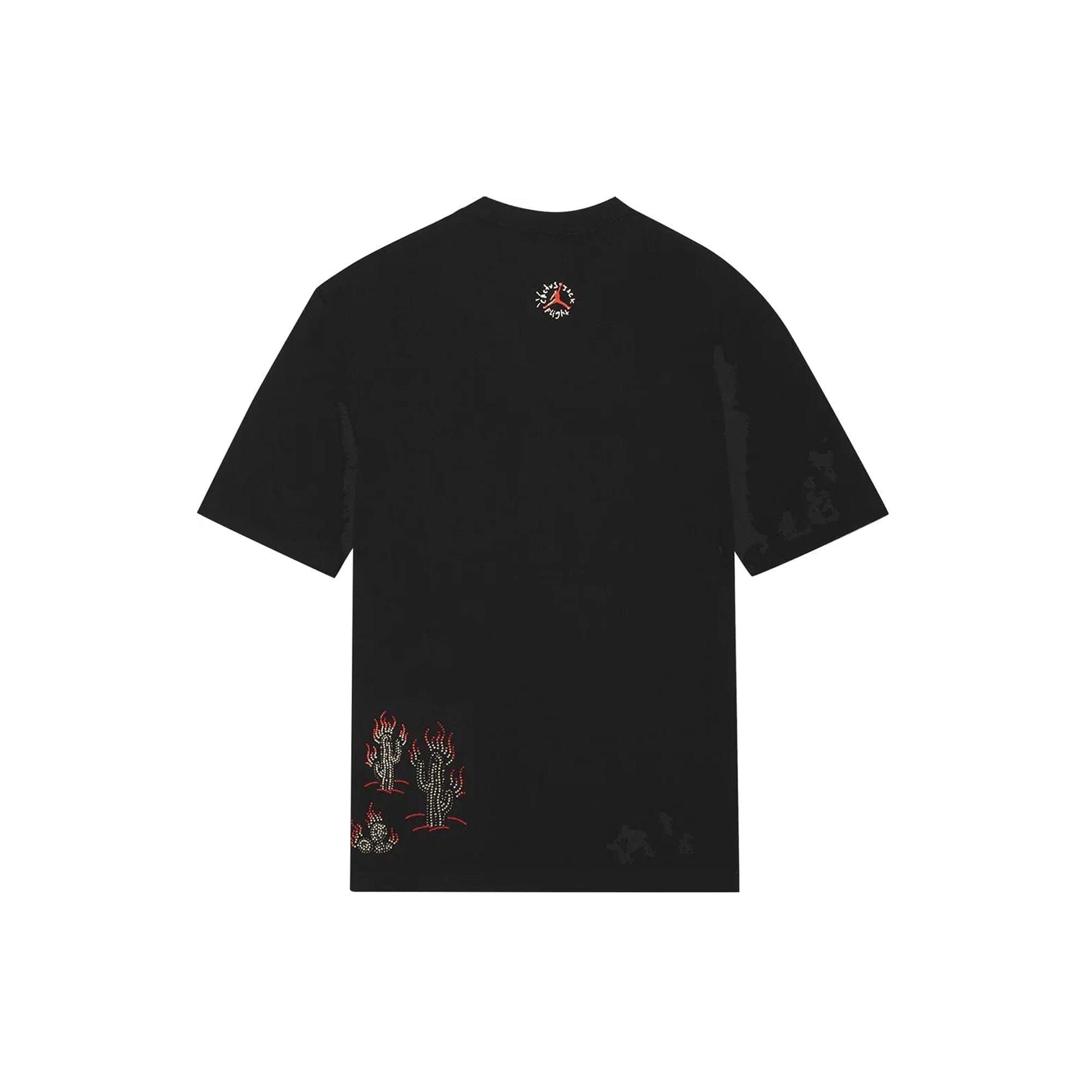Air Jordan Jordan Flight Graphic T - Shirt x Travis Scott Black (2022)