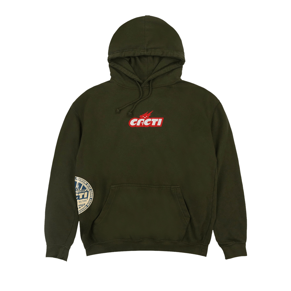 Cactus Jack by Travis Scott Cacti Mono Seal Hoodie Military Green
