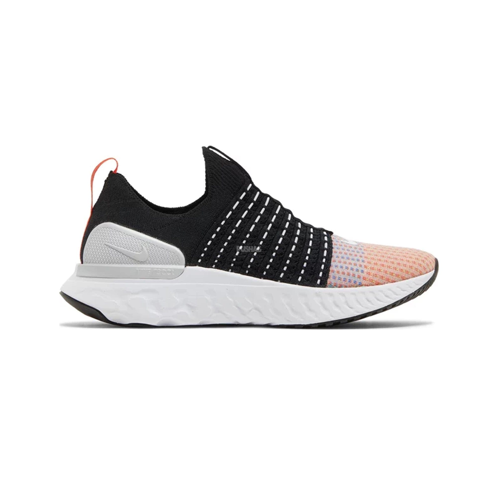 Nike React Phantom Run Flyknit 2 Black Team Orange (2022)