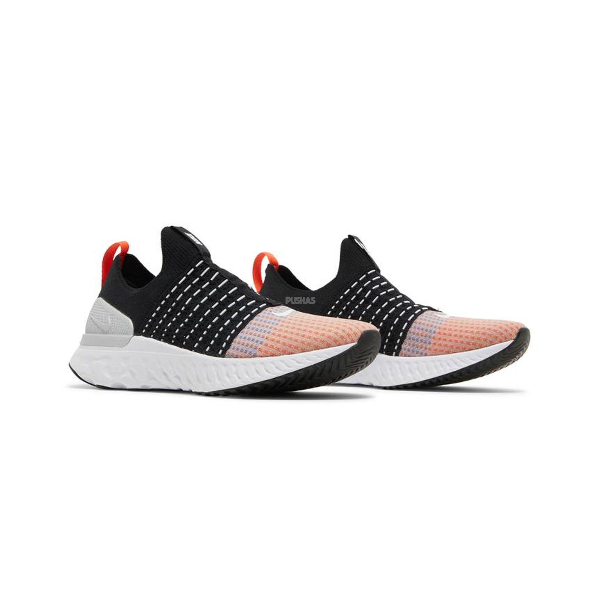 Nike React Phantom Run Flyknit 2 Black Team Orange (2022)