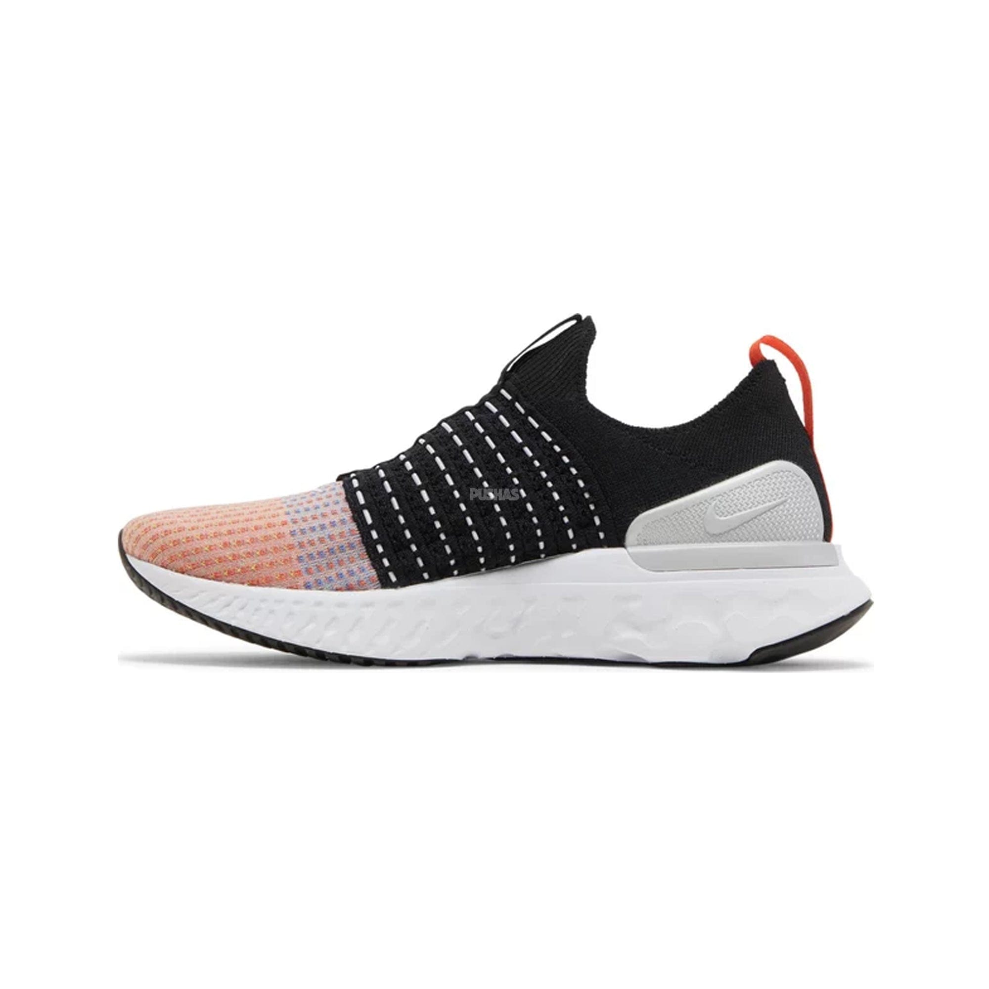 Nike React Phantom Run Flyknit 2 Black Team Orange (2022)