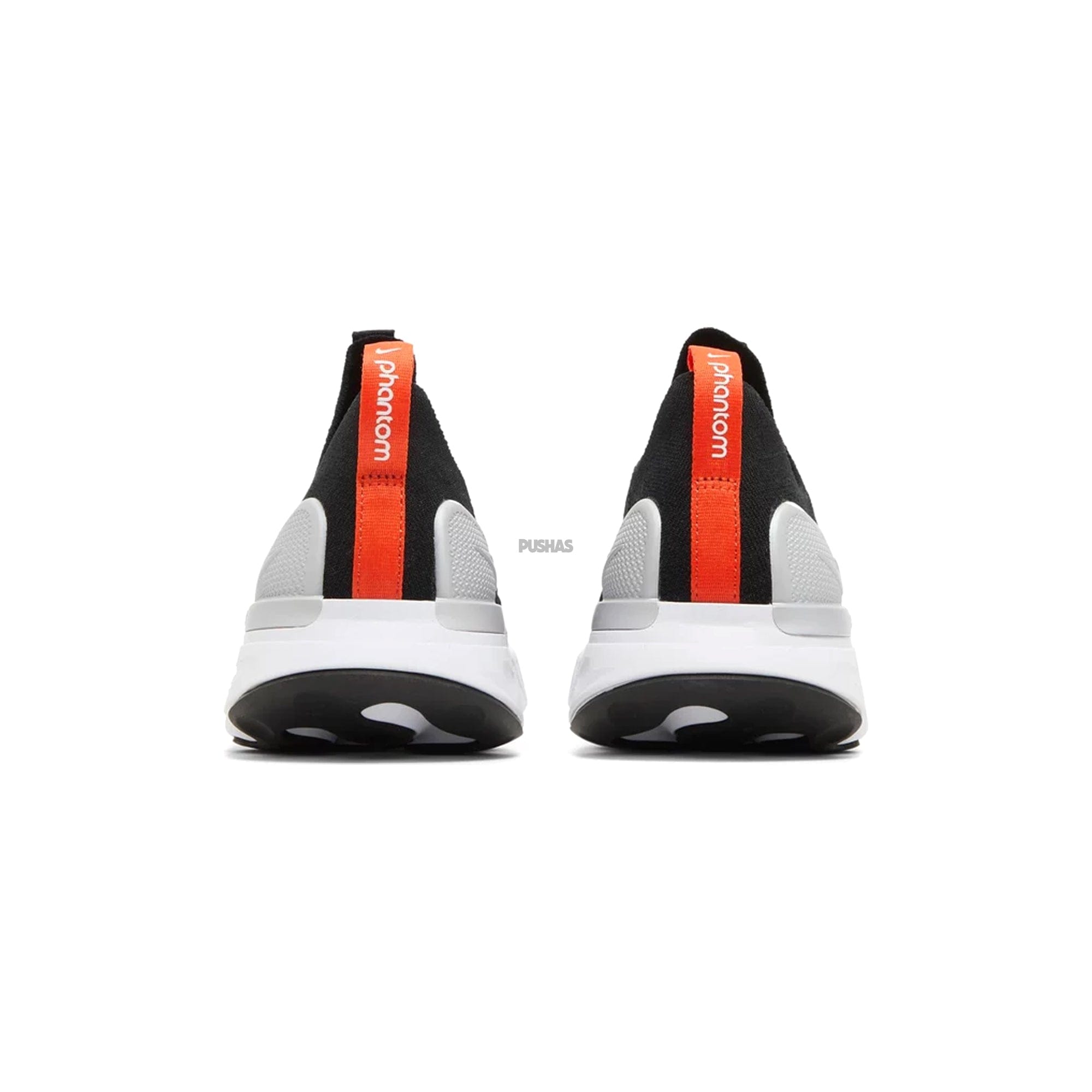 Nike React Phantom Run Flyknit 2 Black Team Orange (2022)