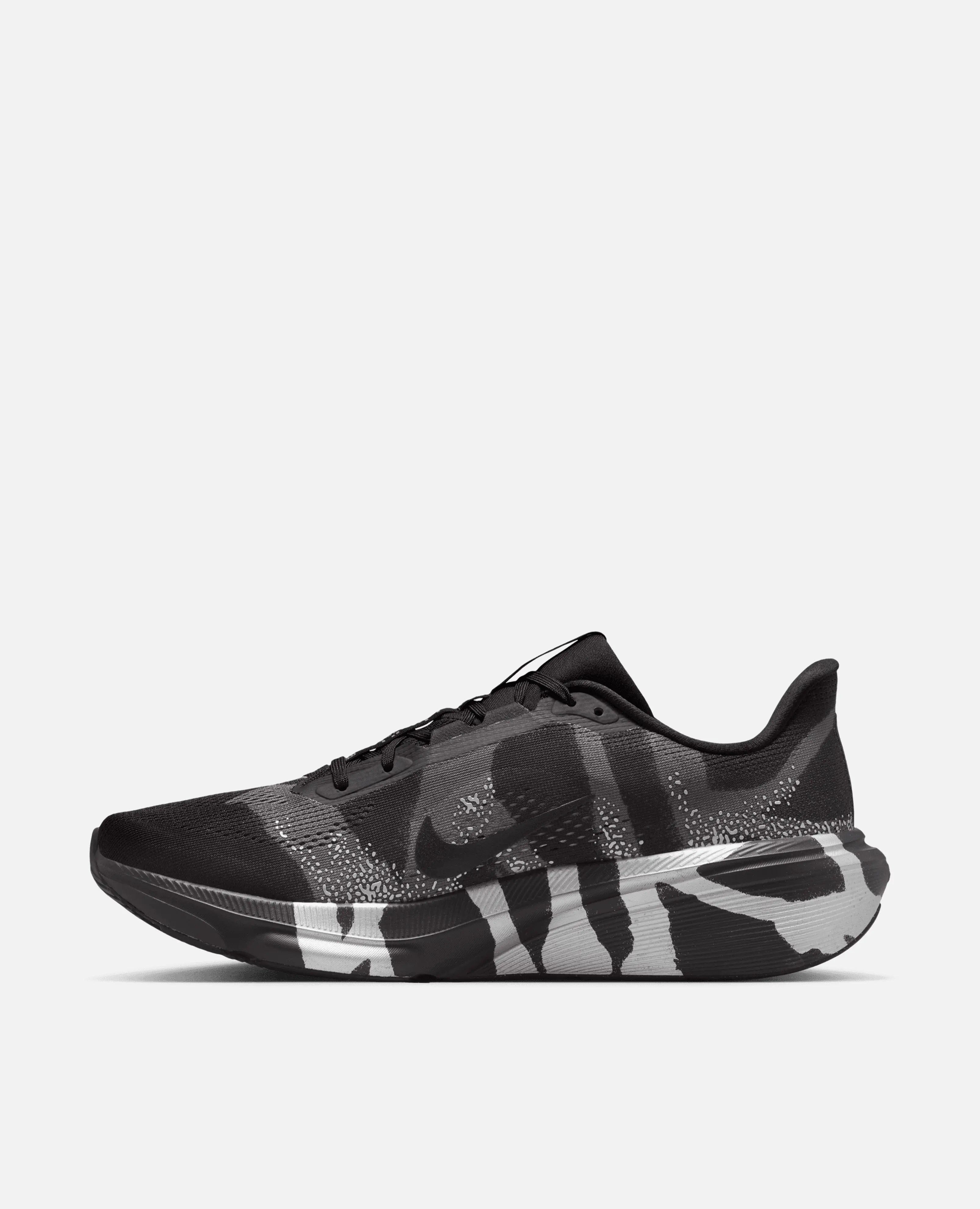 Nike Air Zoom Pegasus 42 Disrupt (Black/Black - Med Ash - Metallic Silver)