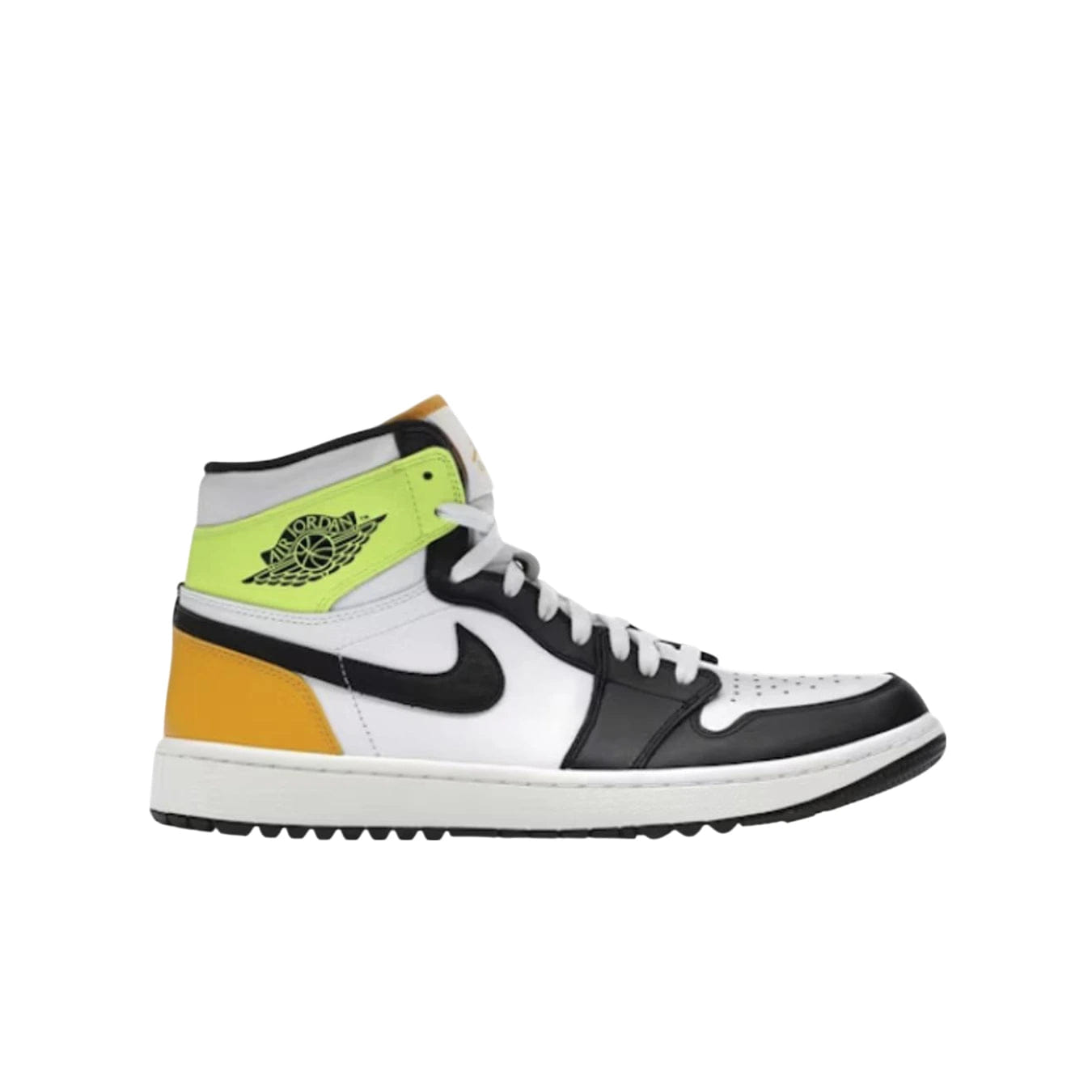 Air Jordan Jordan 1 Retro High G White University Gold Volt Black