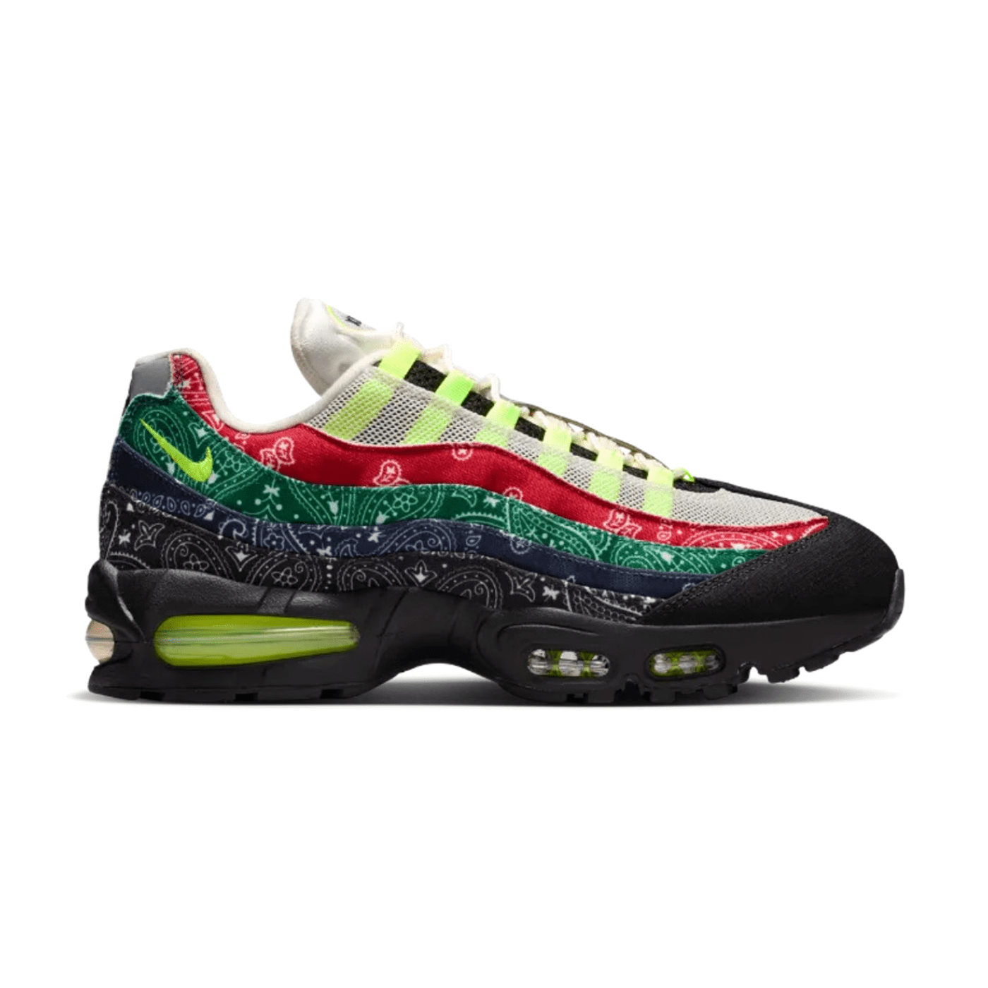 Nike Air Max 95 OG Big Bubble Neon Paisley Bandana