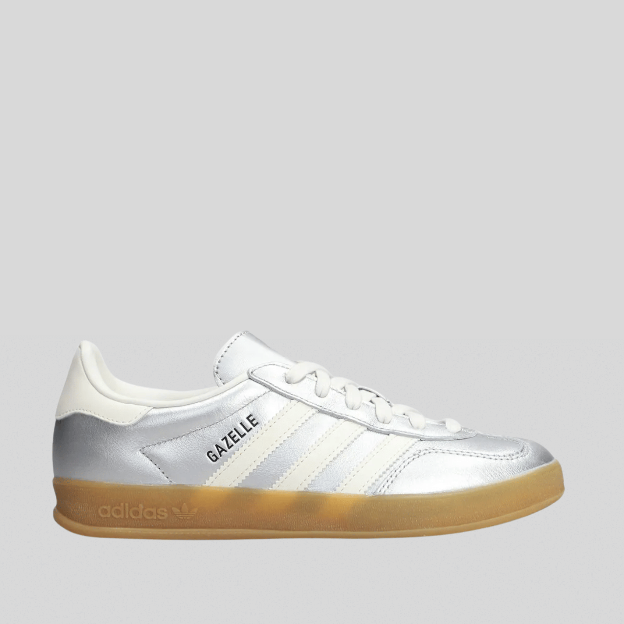 adidas GAZELLE METALLIC SILVER
