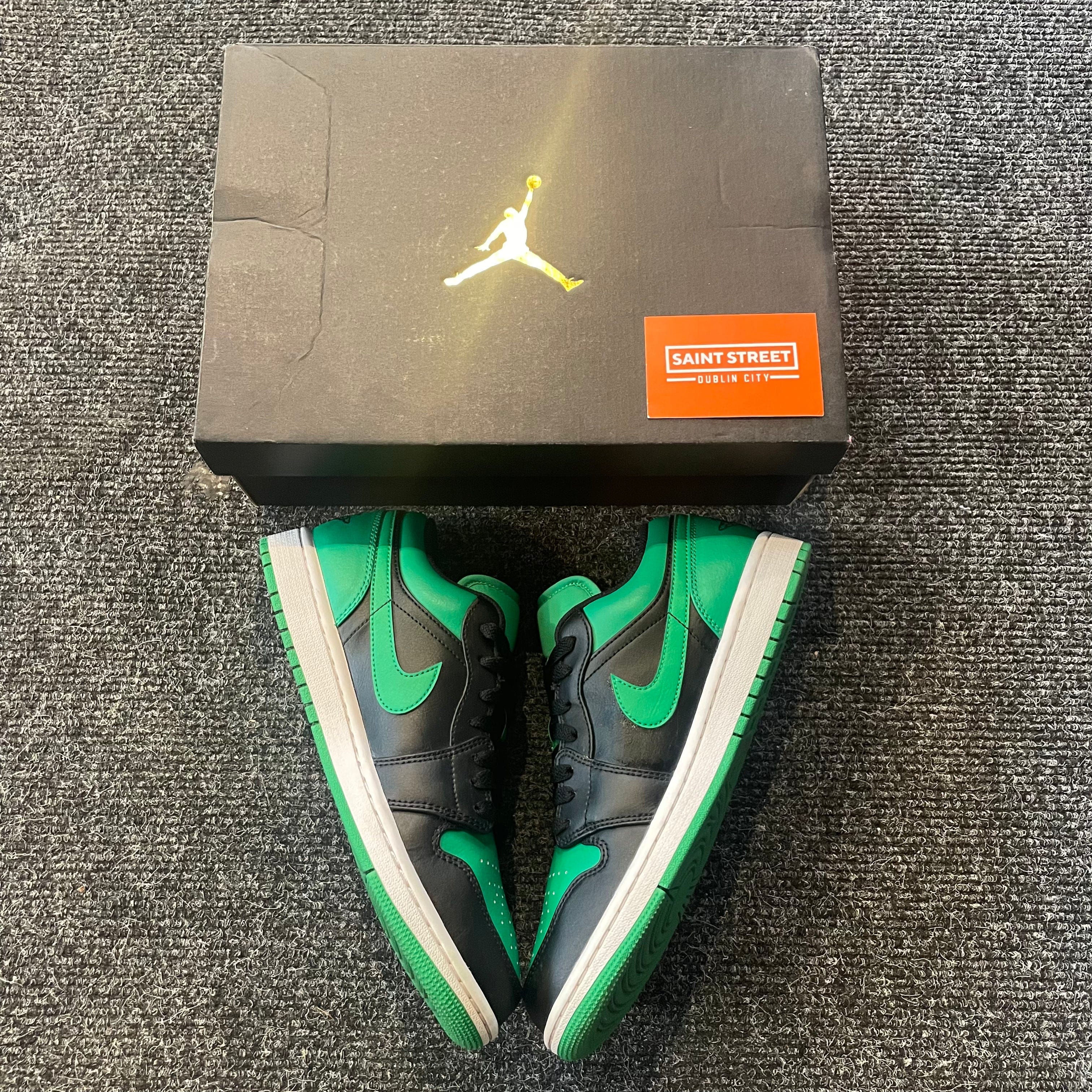 Air Jordan 1 Low Black/Green