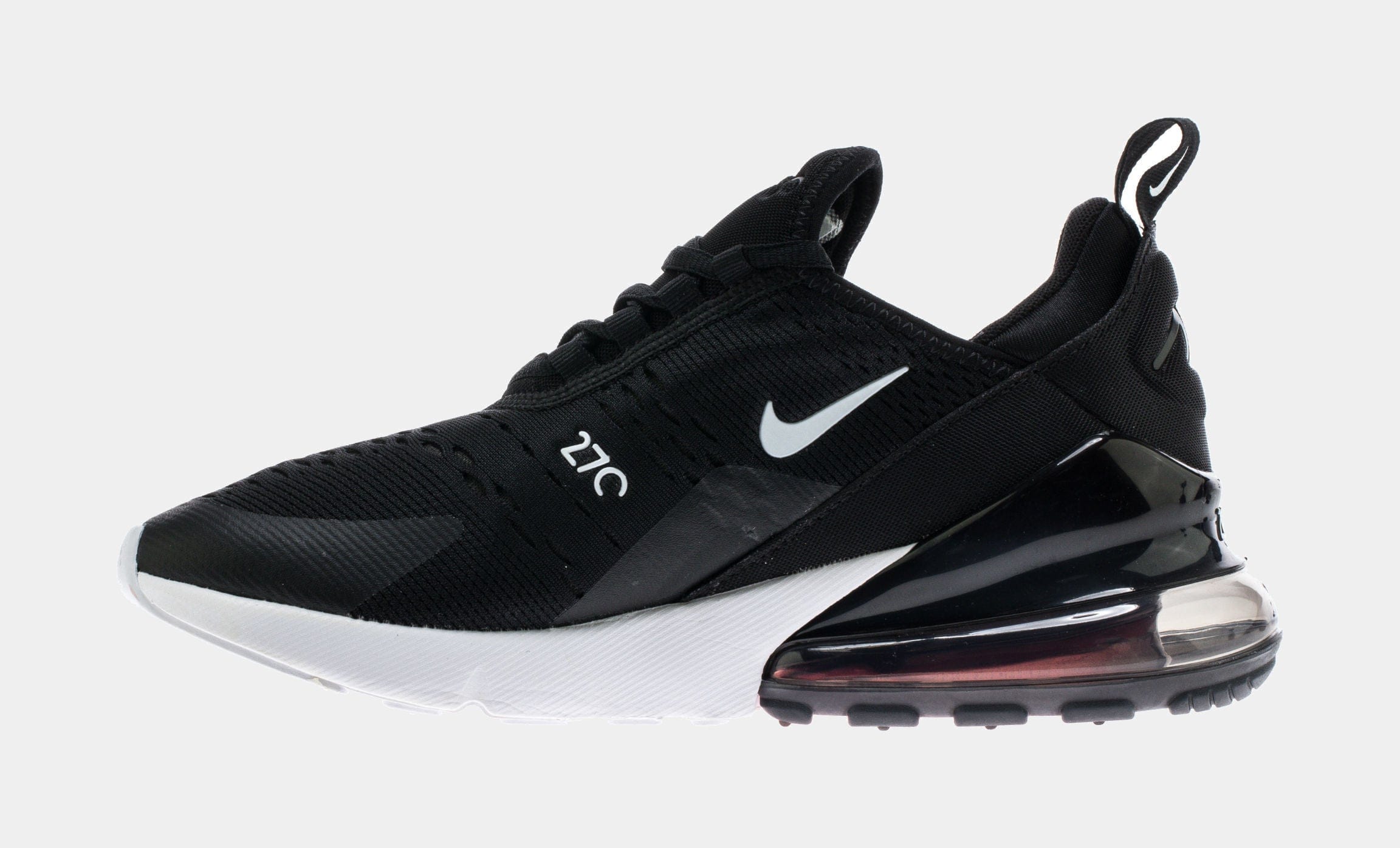Nike Air Max 270 Grade School Lifestyle Shoes (Black)