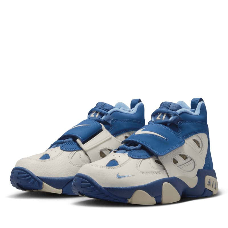 Nike Air Diamond Turf II Royals (GS) - Sail/Mystic Navy