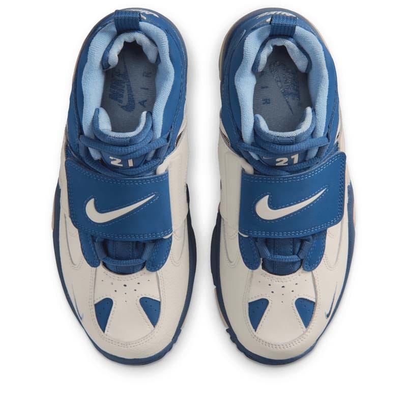Nike Air Diamond Turf II Royals (GS) - Sail/Mystic Navy