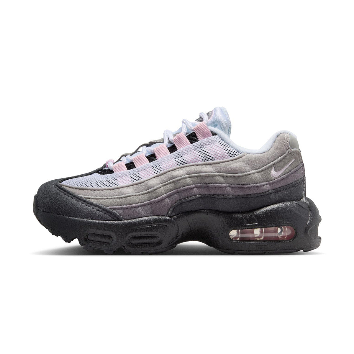 Nike Air Max '95 PS BLACK/PINK FOAM - WHITE - MEDIUM GREY