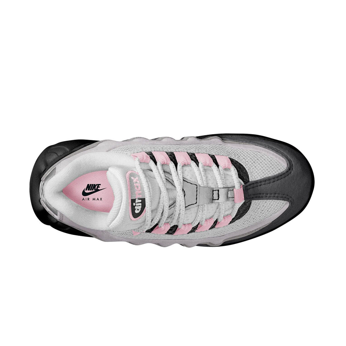 Nike Air Max '95 PS BLACK/PINK FOAM - WHITE - MEDIUM GREY