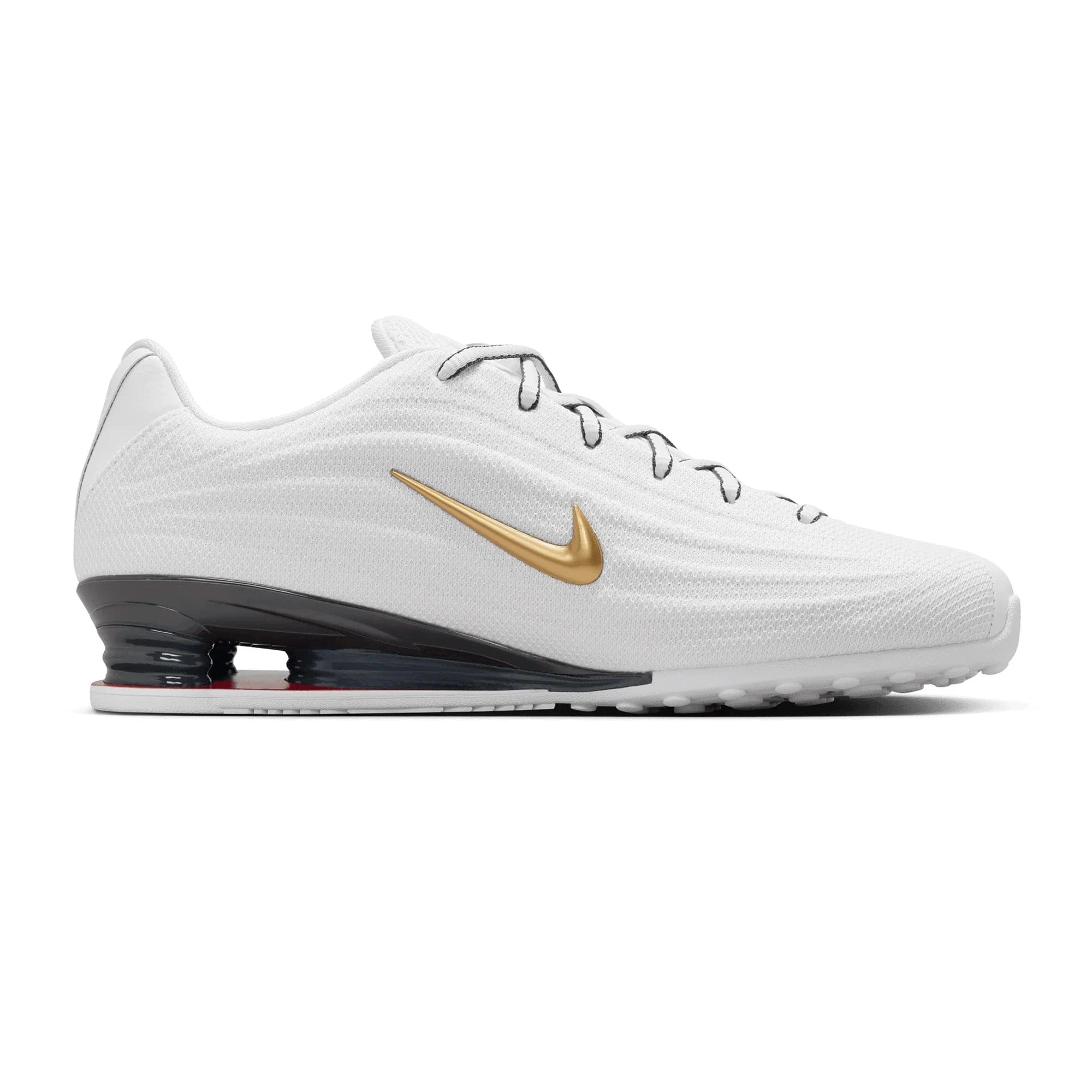 Nike Shox Z White Metallic Gold Women's (2025)