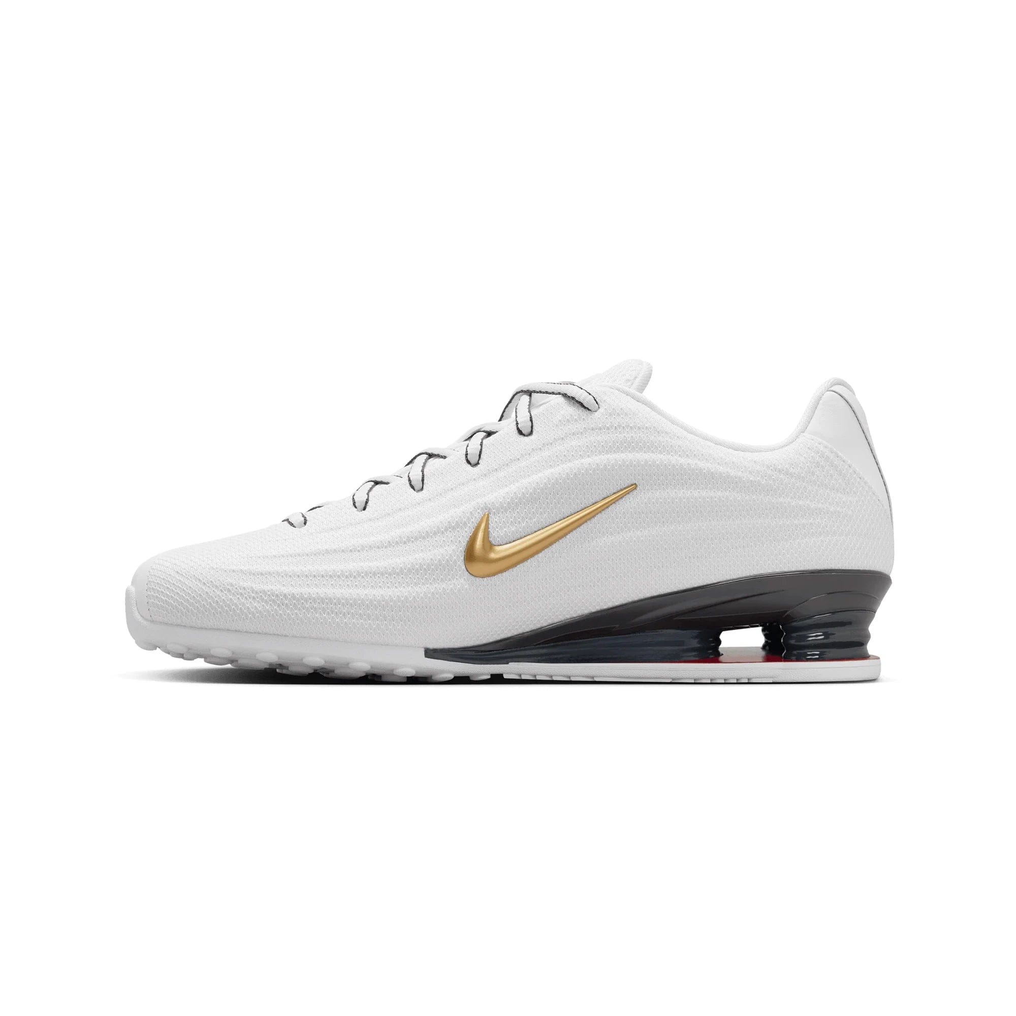 Nike Shox Z White Metallic Gold Women's (2025)