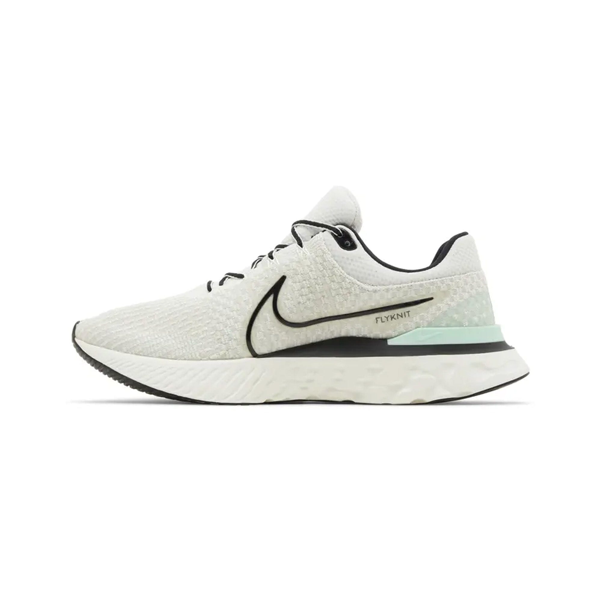 Nike React Infinity Run Flyknit 3 Phantom Black Mint (2022)
