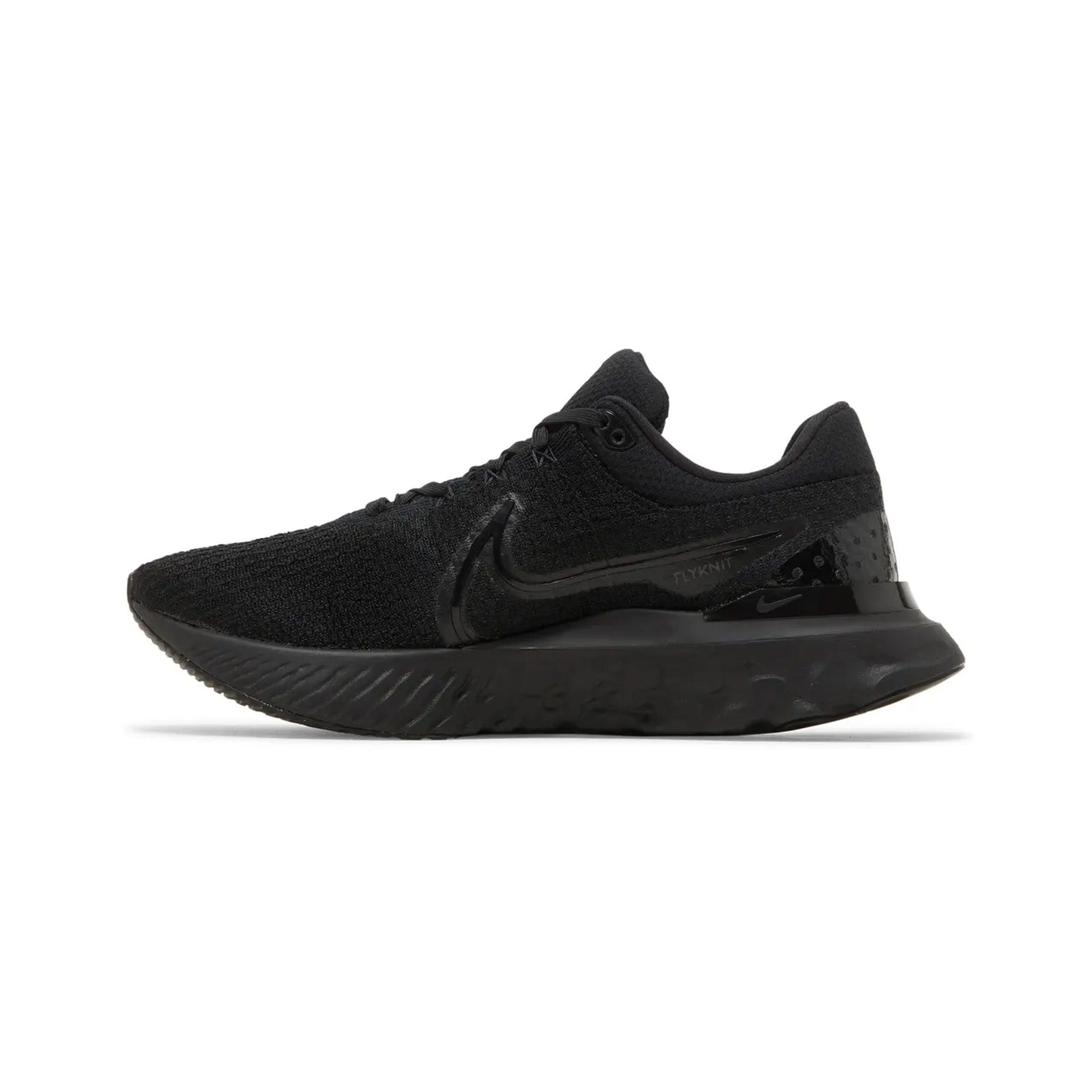 Nike React Infinity Run Flyknit 3 Triple Black (2022)