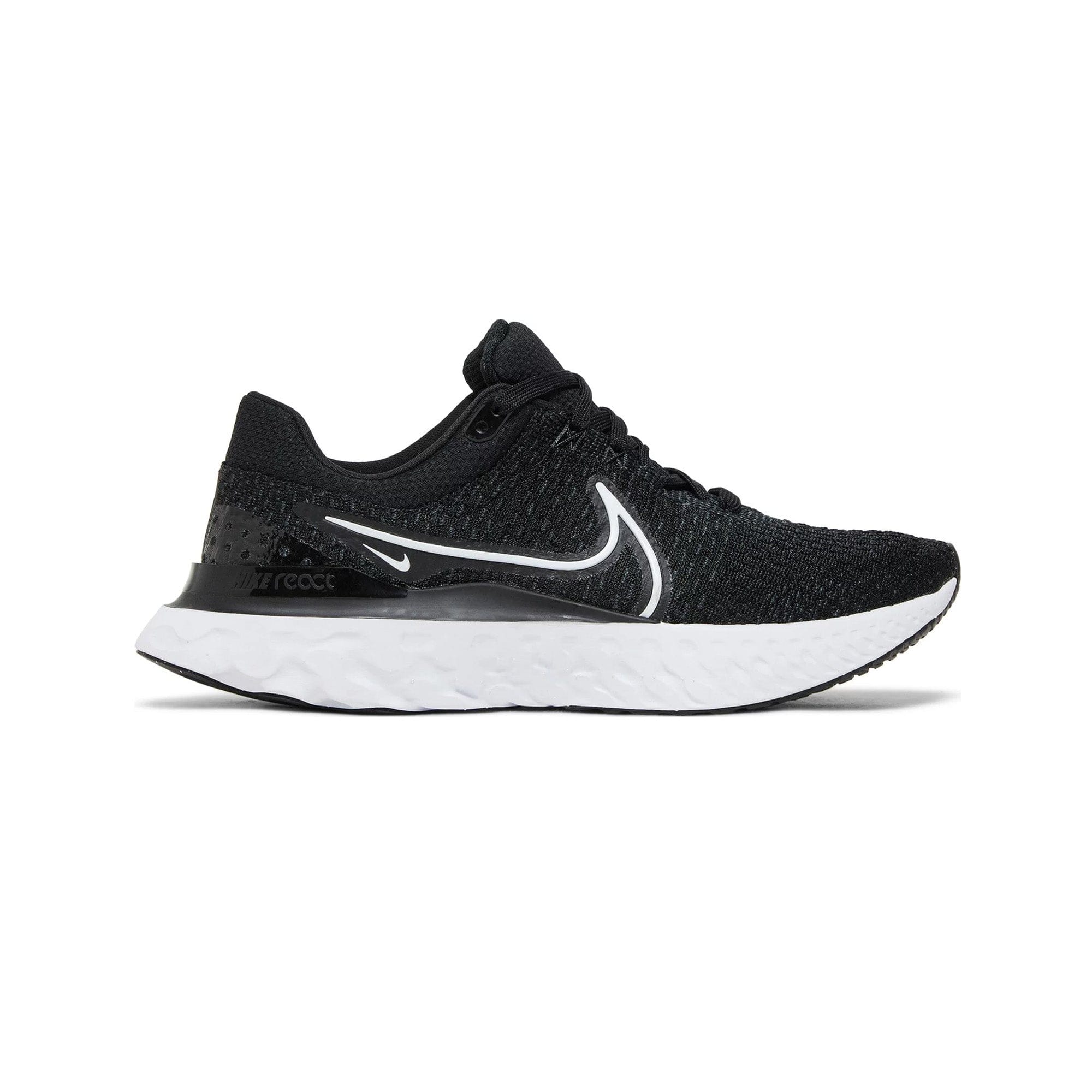 Nike React Infinity Run Flyknit 3 Black White (2022)