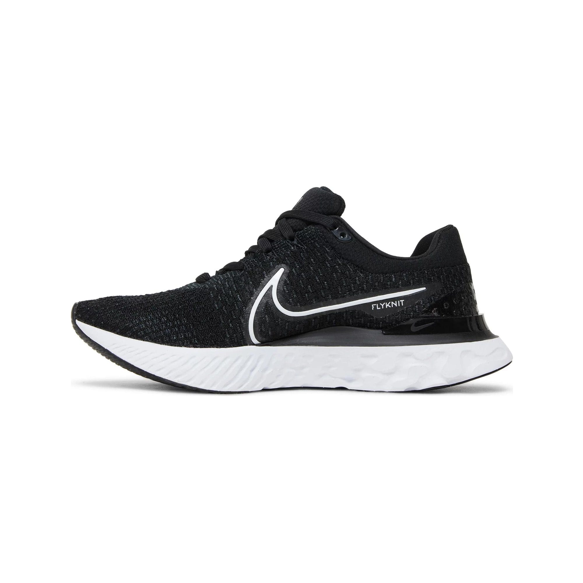 Nike React Infinity Run Flyknit 3 Black White (2022)