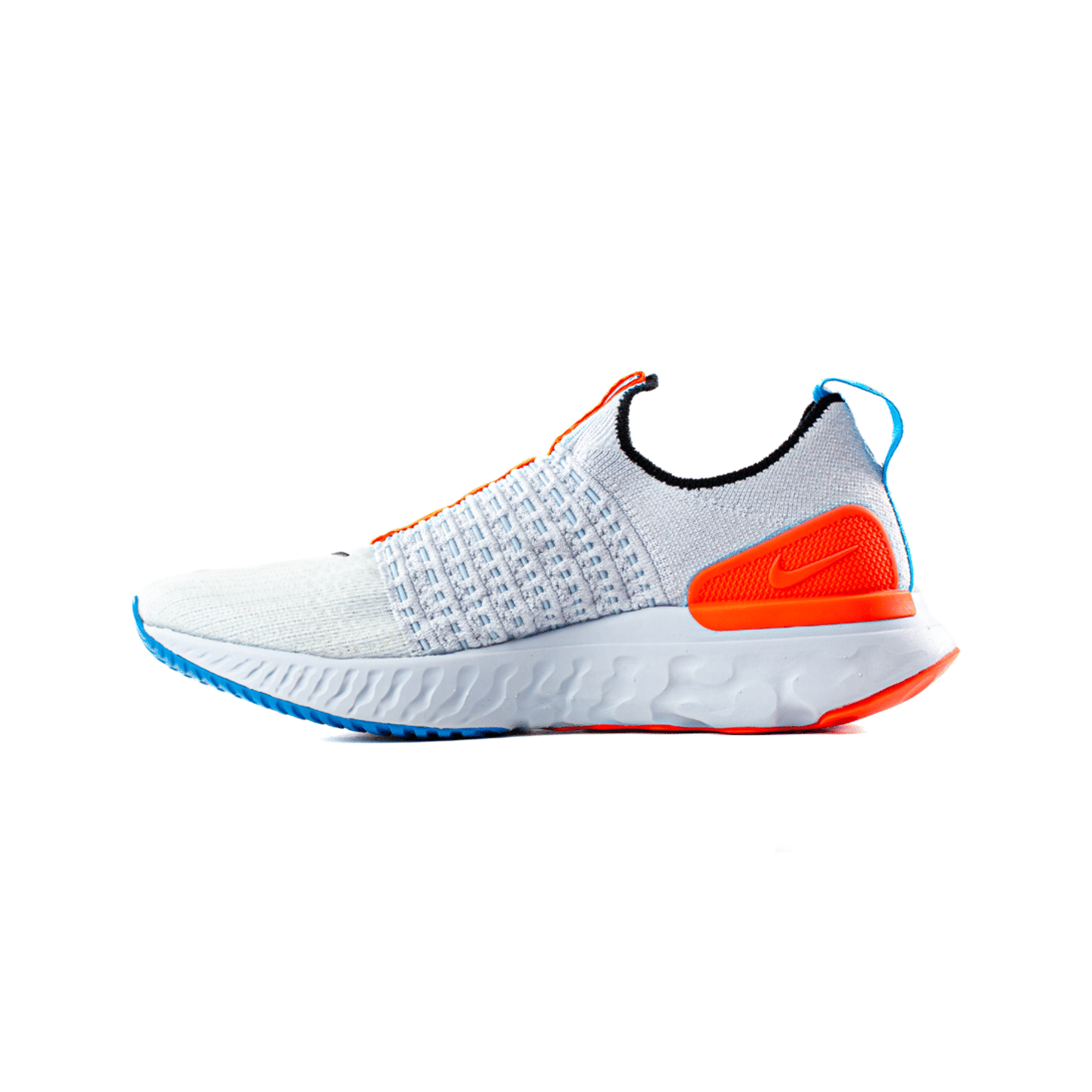 Nike React Phantom Run Flyknit 2 Grey Bright Crimson Women's (2022)