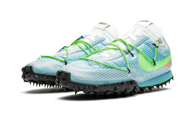 Nike Waffle Racer Off - White Vivid Sky