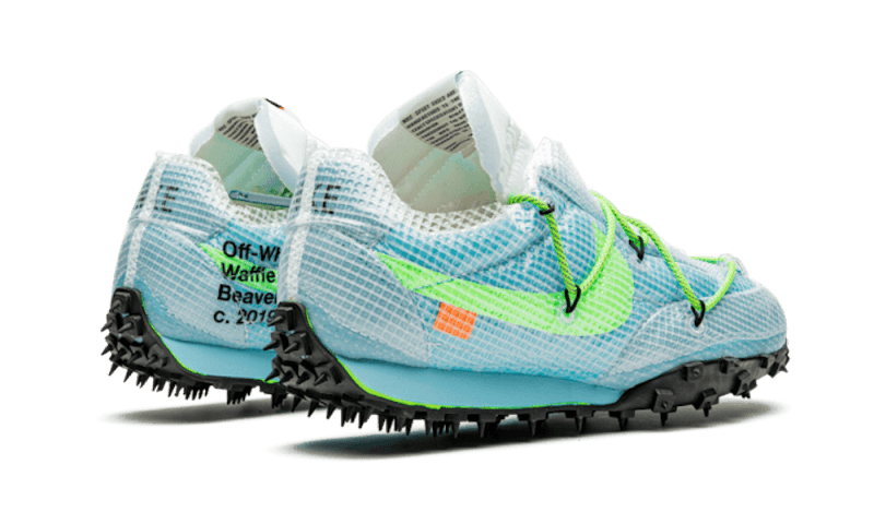 Nike Waffle Racer Off - White Vivid Sky