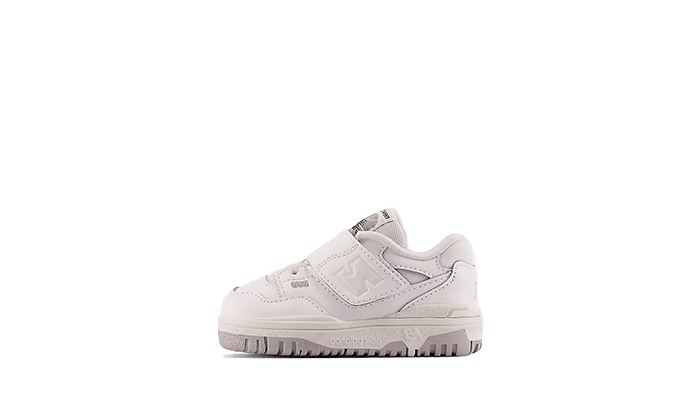New Balance 550 Bungee Lace Top Strap White Bébé (TD)