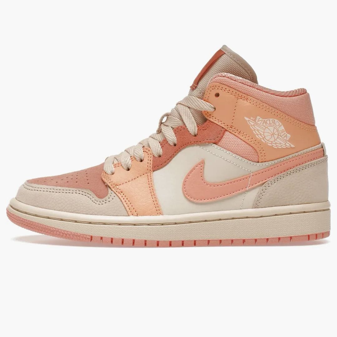 Air Jordan Jordan 1 Mid Apricot Orange (women's)