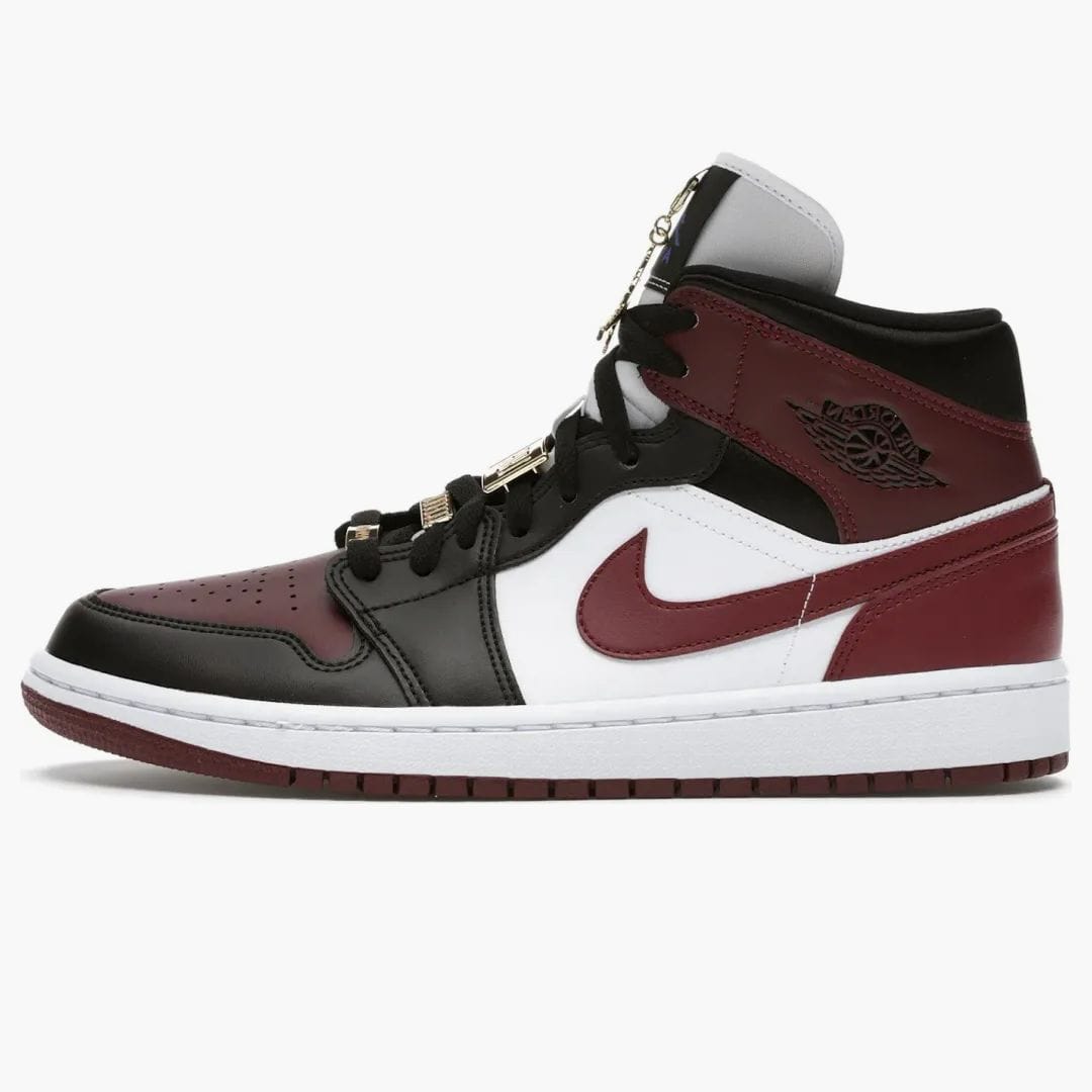 Air Jordan Jordan 1 Mid Se Black Dark Beetroot (women's)